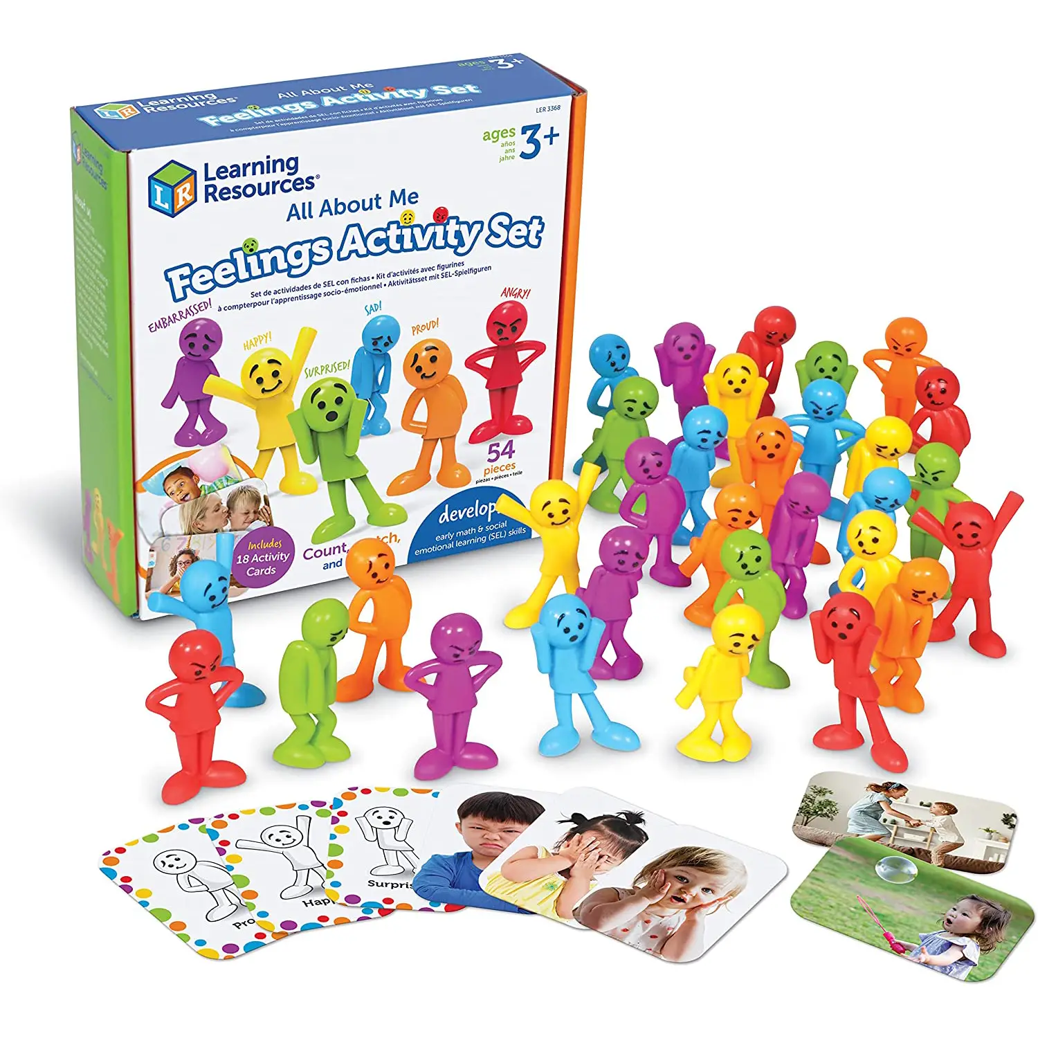 Set Attività “Individua l’Emozione” – Apprendimento Socio-Emotivo per Bambini - Linguaggio delle emozioni