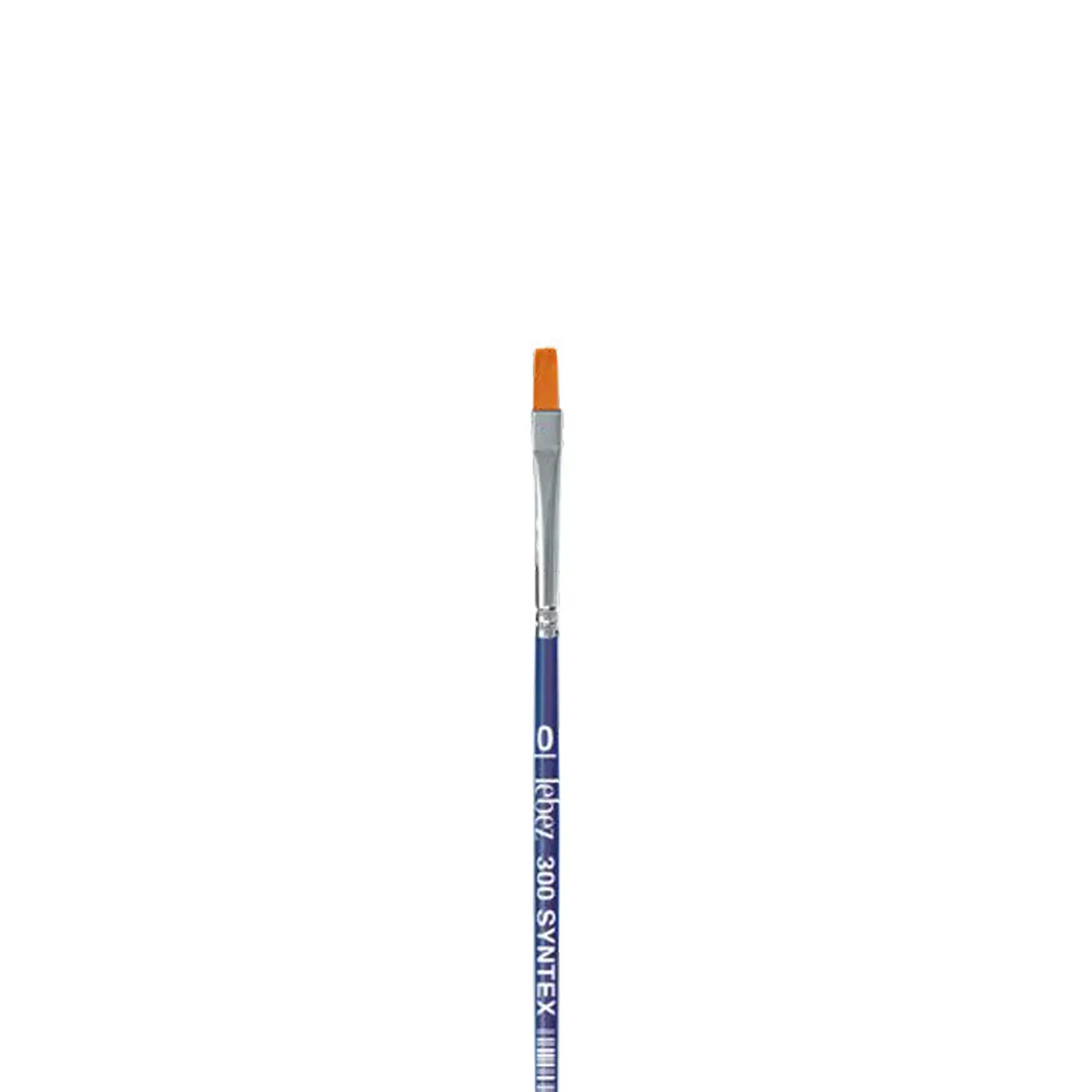 Pennelli In Setola Sintetica Lebez Syntex Punta Piatta Misura N.0 - Set 12 Pezzi - Pennelli e accessori