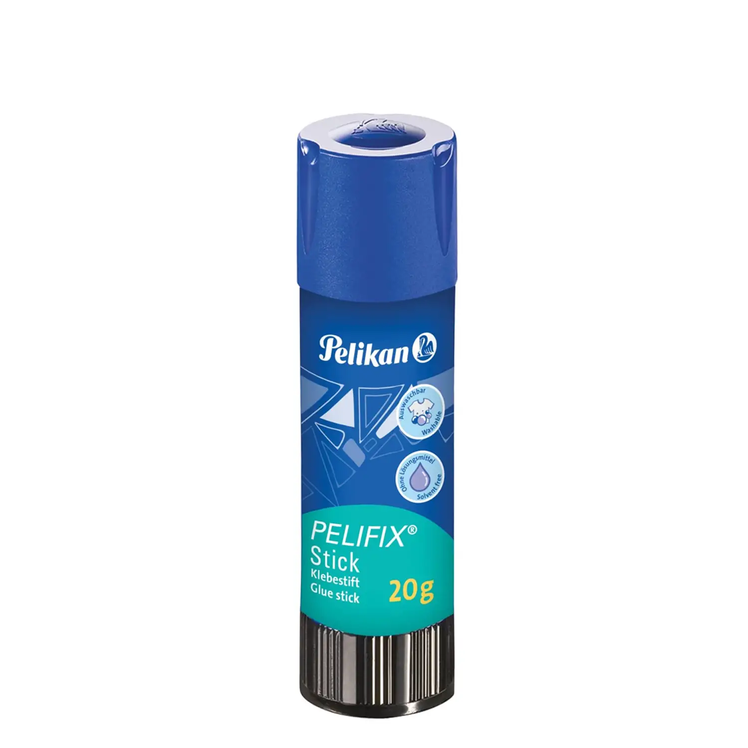 Colla Stick 20 Gr. Pelifix Trasparente, Senza Solventi, Per La Scuola 20 Pezzi - Nastri adesivi e colle