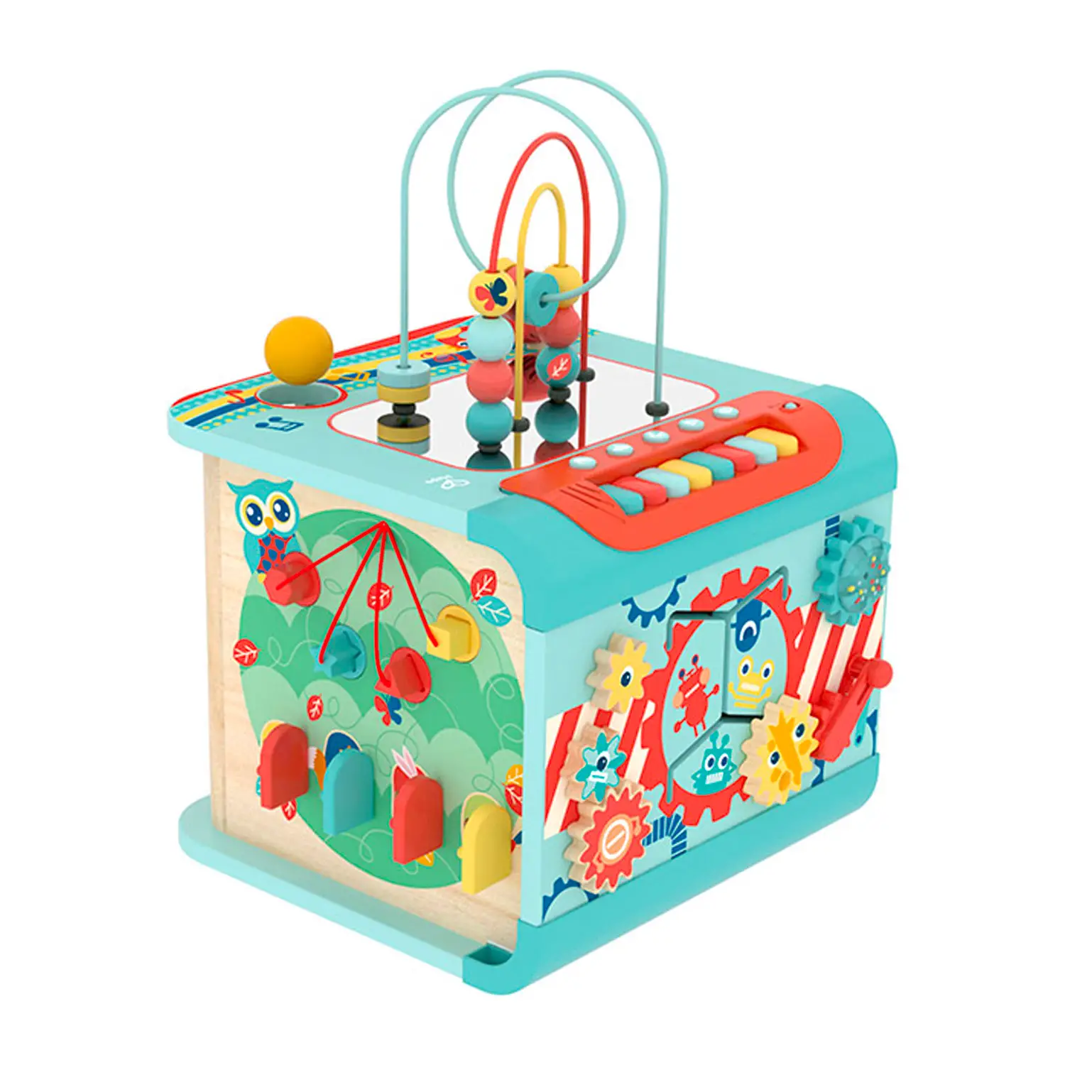 Gioco Multiattività per Bambini Esplora e Impara Cubo Magico - Motricità fine