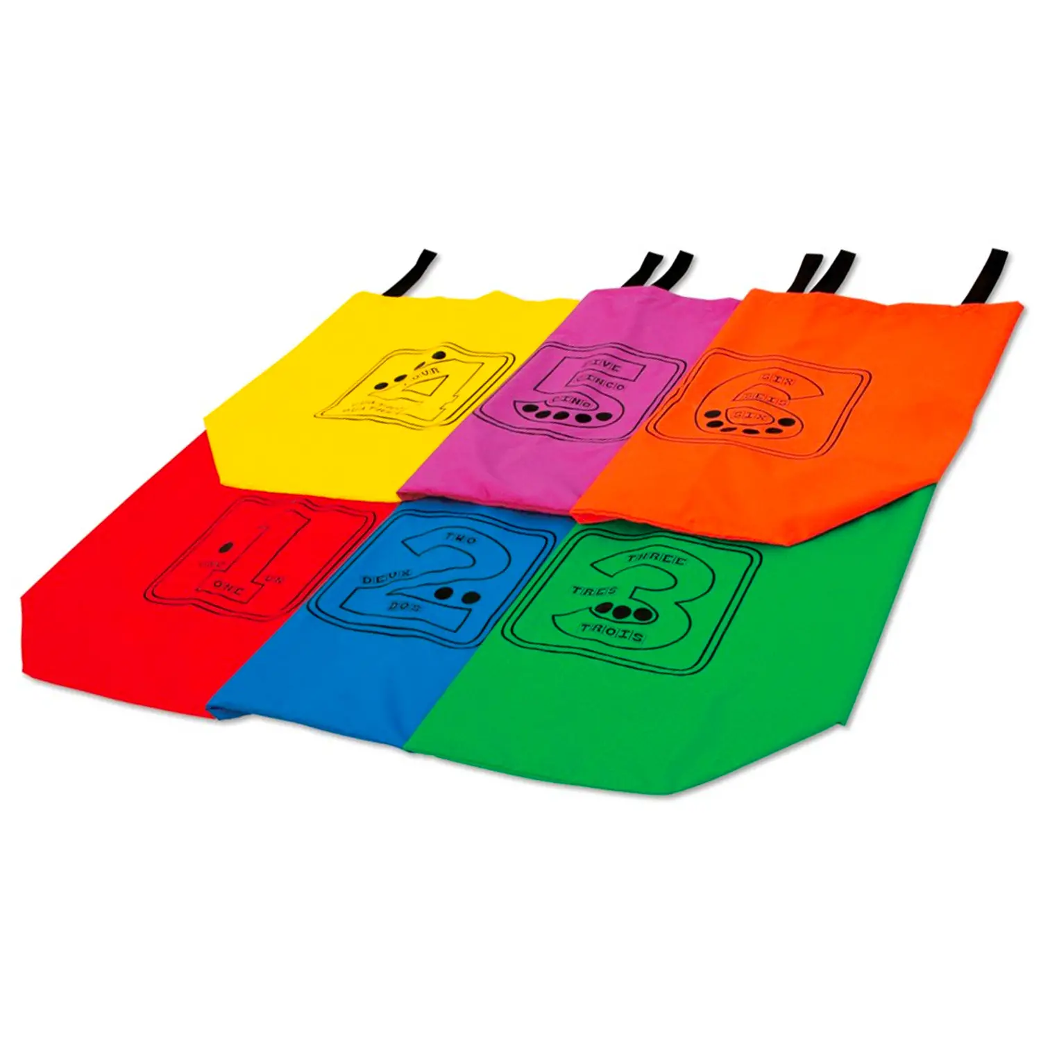 Corsa nei Sacchi Gioco di Motricità Set 6 Colori - Percorsi psicomotori