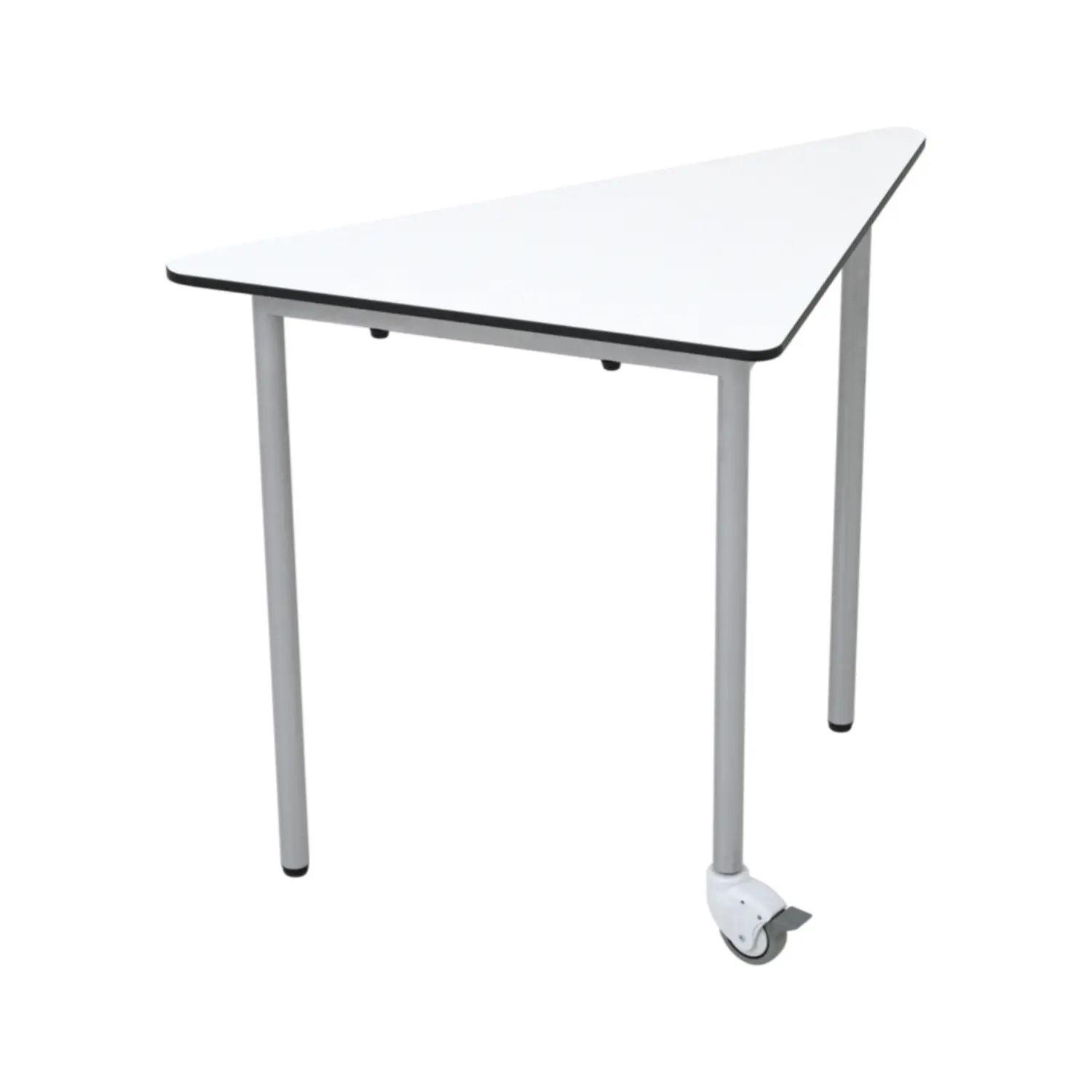 Tavolo Easymoove Triangolare con Ruota H 76 cm – Per Ambienti Scolastici Innovativi - Arredo serie Aula 3.0