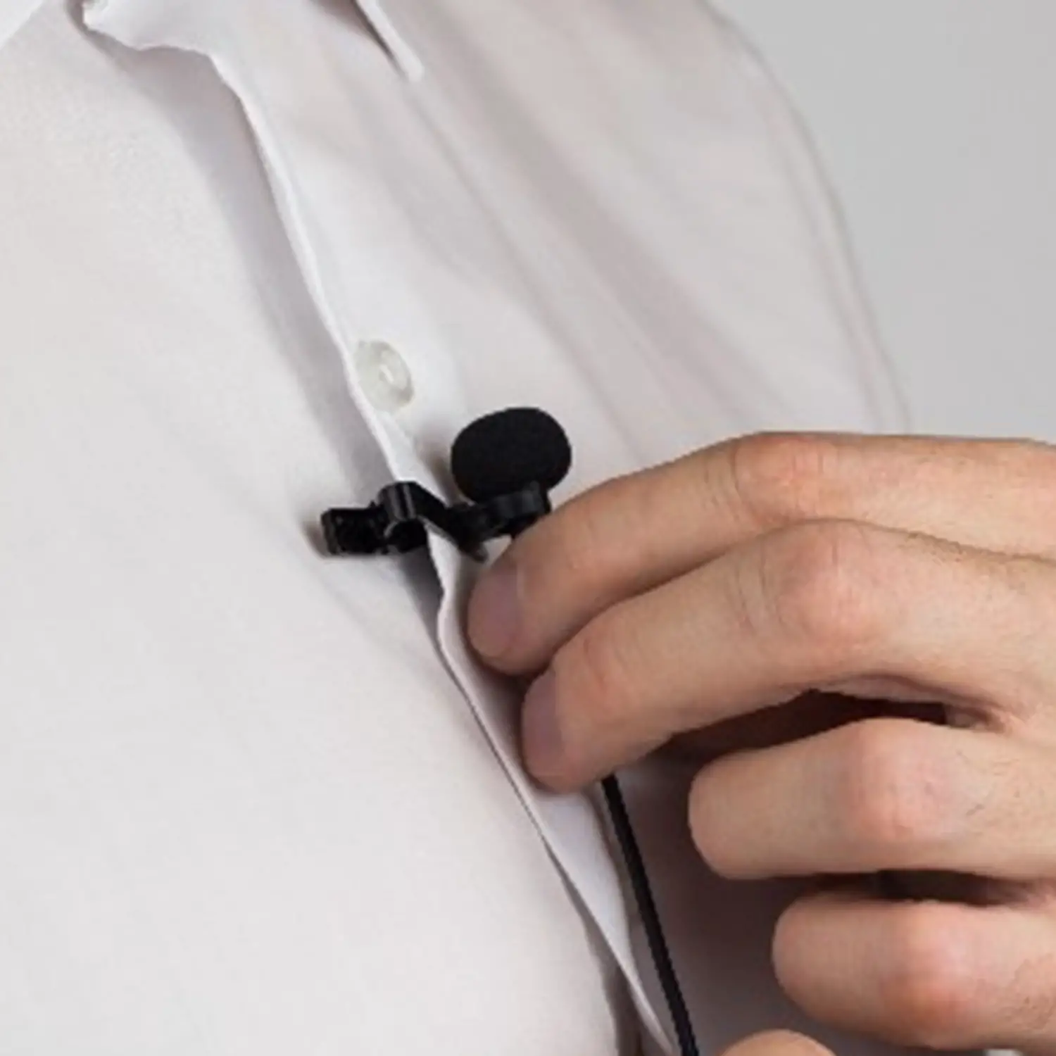 Microfono Tipo Lavalier a Condensatore con Clip - Dispositivi audiovisivi