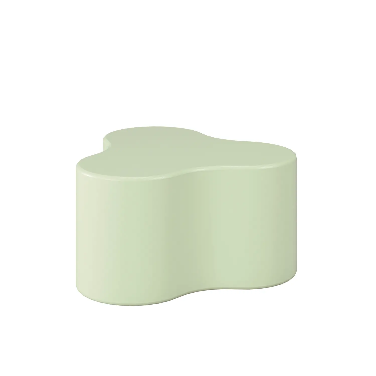 Pouff Trifoglio Altezza 32 Cm. Verde Menta, Per Ambienti Scolastici Innovativi - Salottini e arredi morbidi
