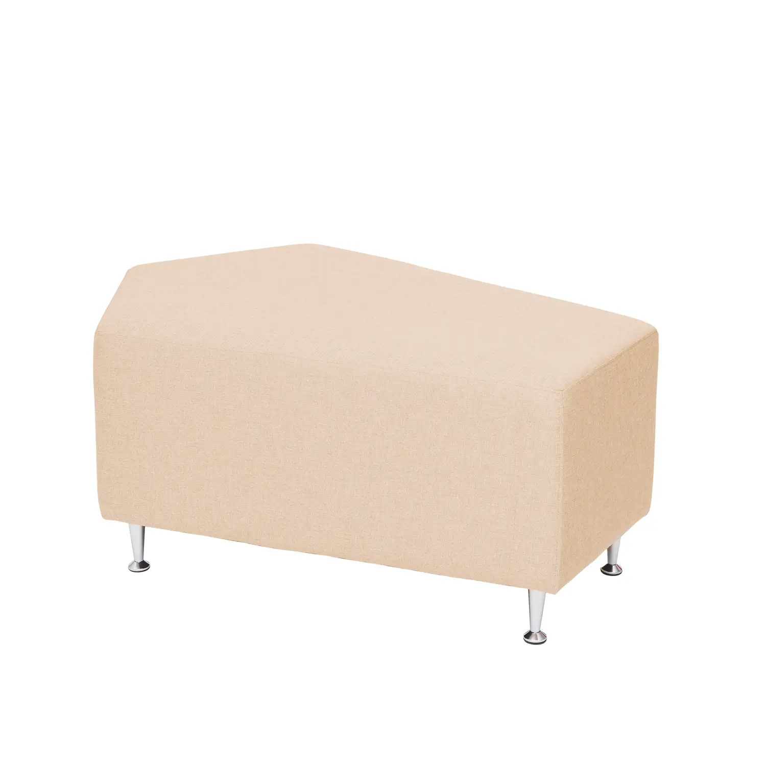 Divanetto Modulare Star – Pouff per Ragazzi e Adulti, Beige - Arredo serie Aula 3.0