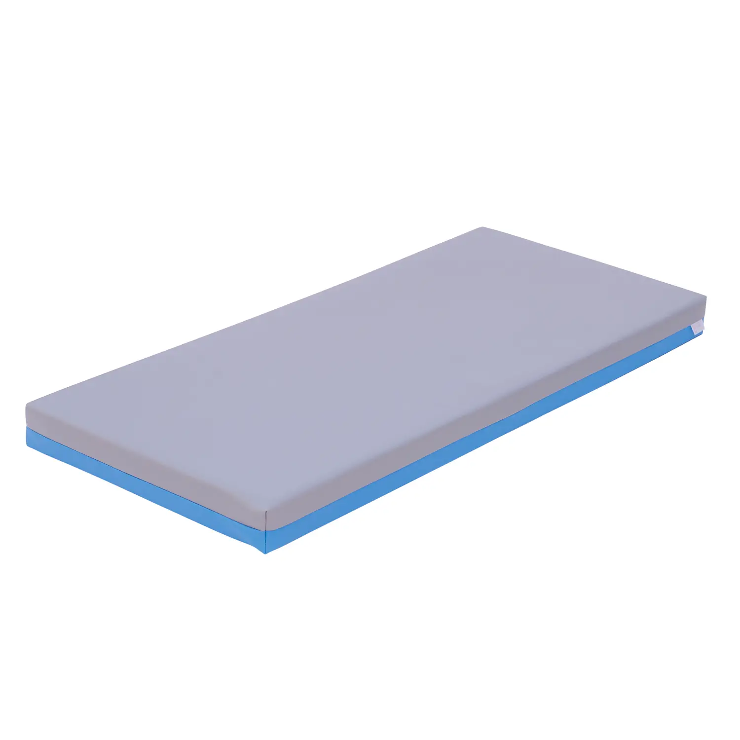 Materassino Bicolore per il Gioco e il Relax cm. 55x120 - Spessore 8 cm. - Grigio-Azzurro - Percorsi motori