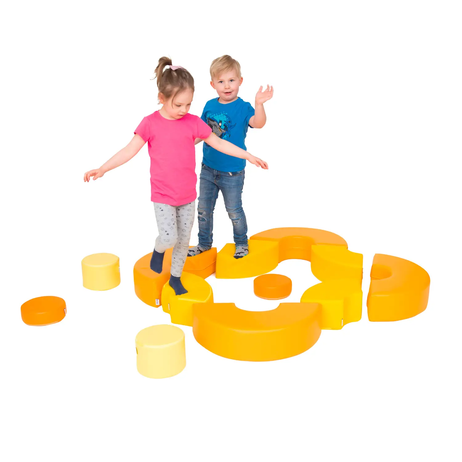 Forme Morbide Baby Archi per il Gioco e la Motricità - Set 12 Forme - Percorsi motori