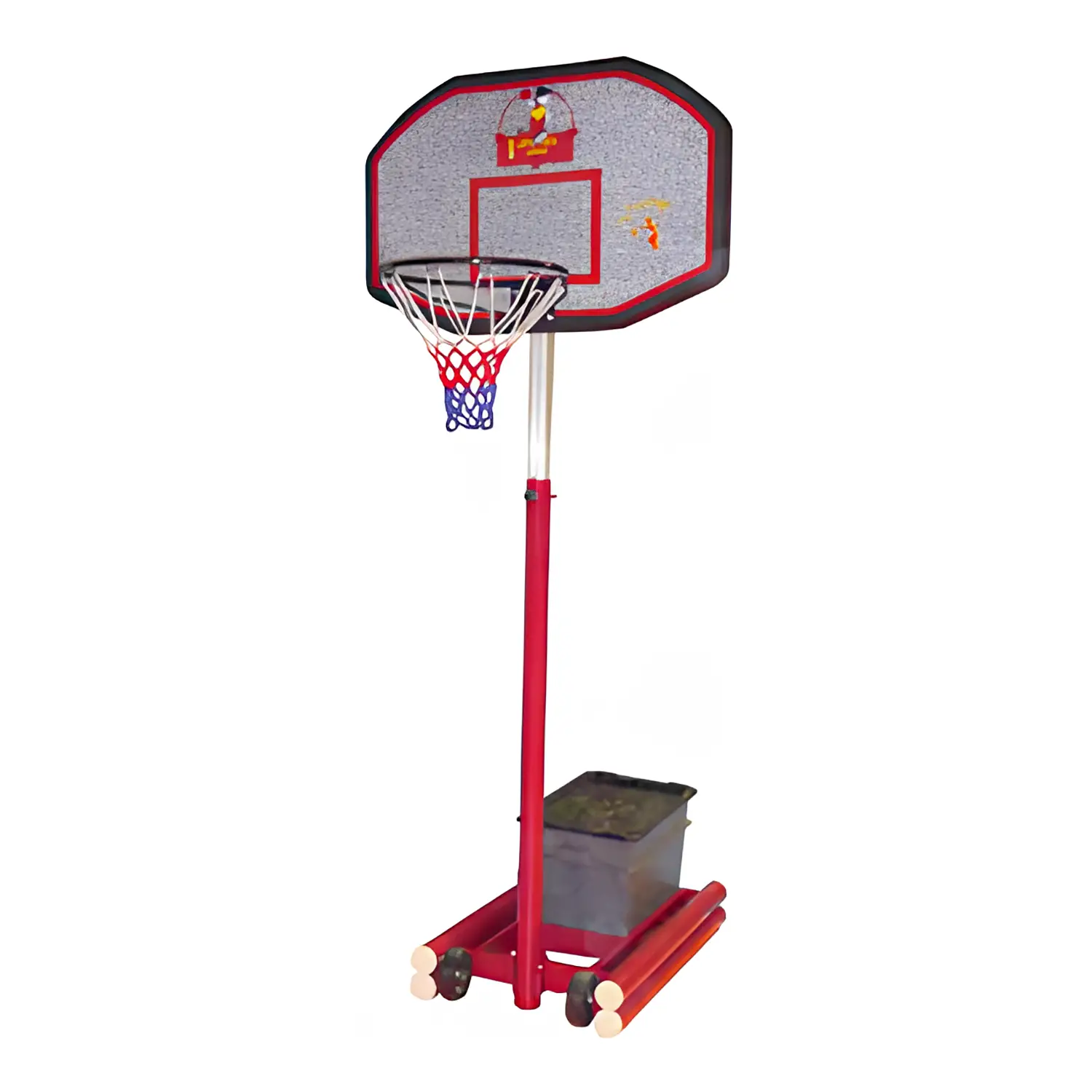 Canestro Basket Multiplay Trasportabile - Attrezzature sportive