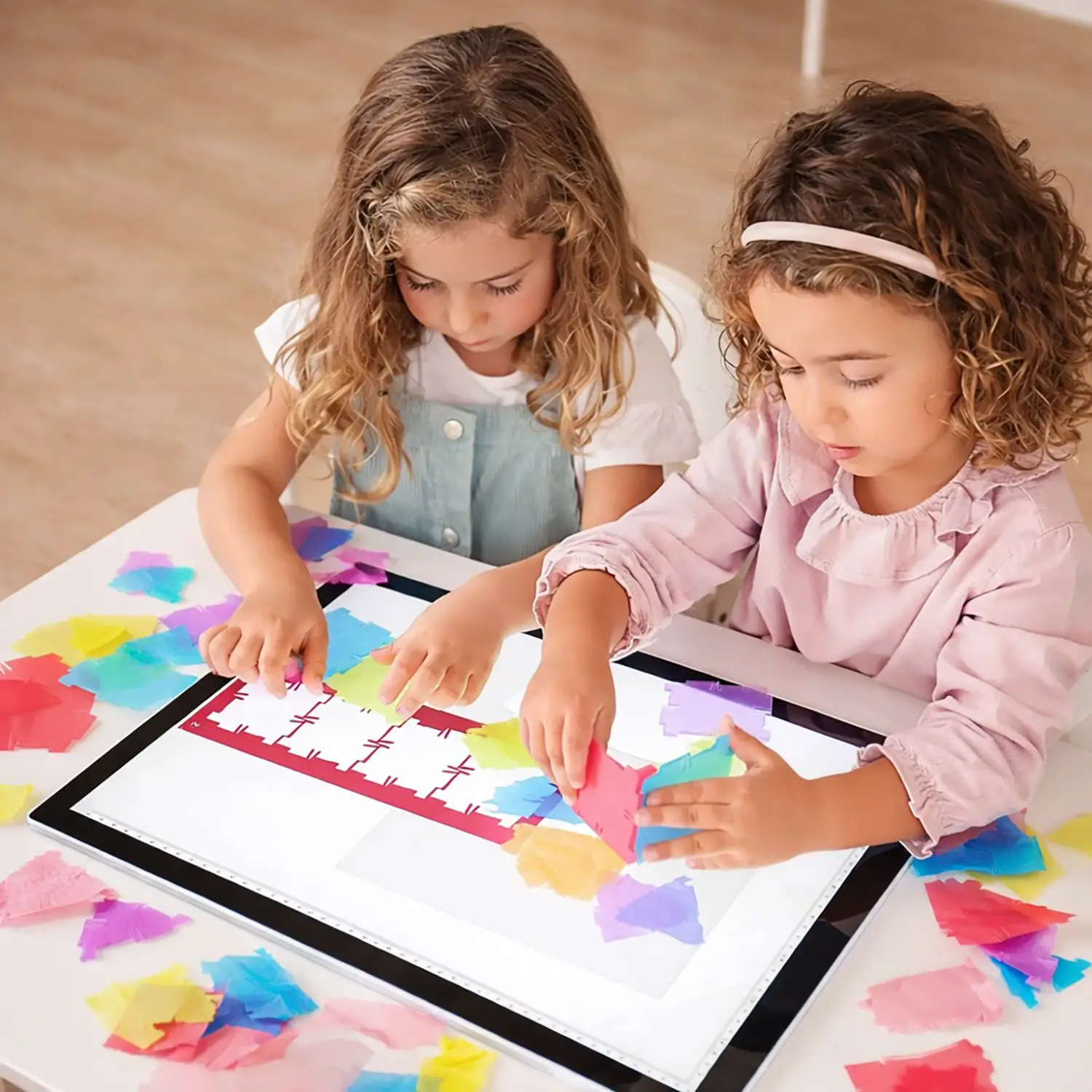 Piano Luminoso Pannello LED A4 con Alimentazione USB - Sviluppo sensoriale