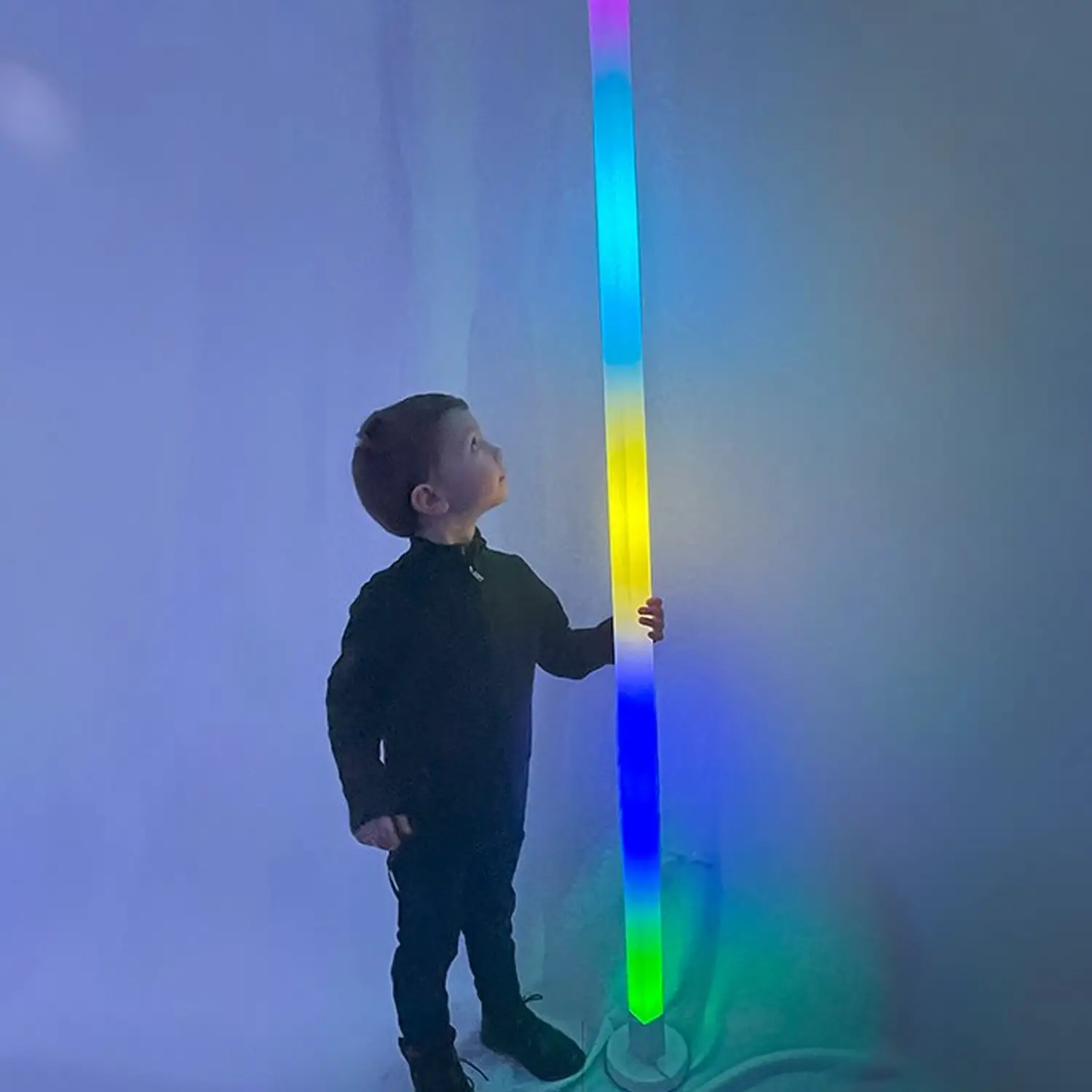 Tubo LED Reattivo al Suono – Altezza 150 cm - Banchi antropometrici