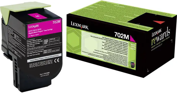 Lexmark Toner 702C Magenta Capacità Standard - Consumabili