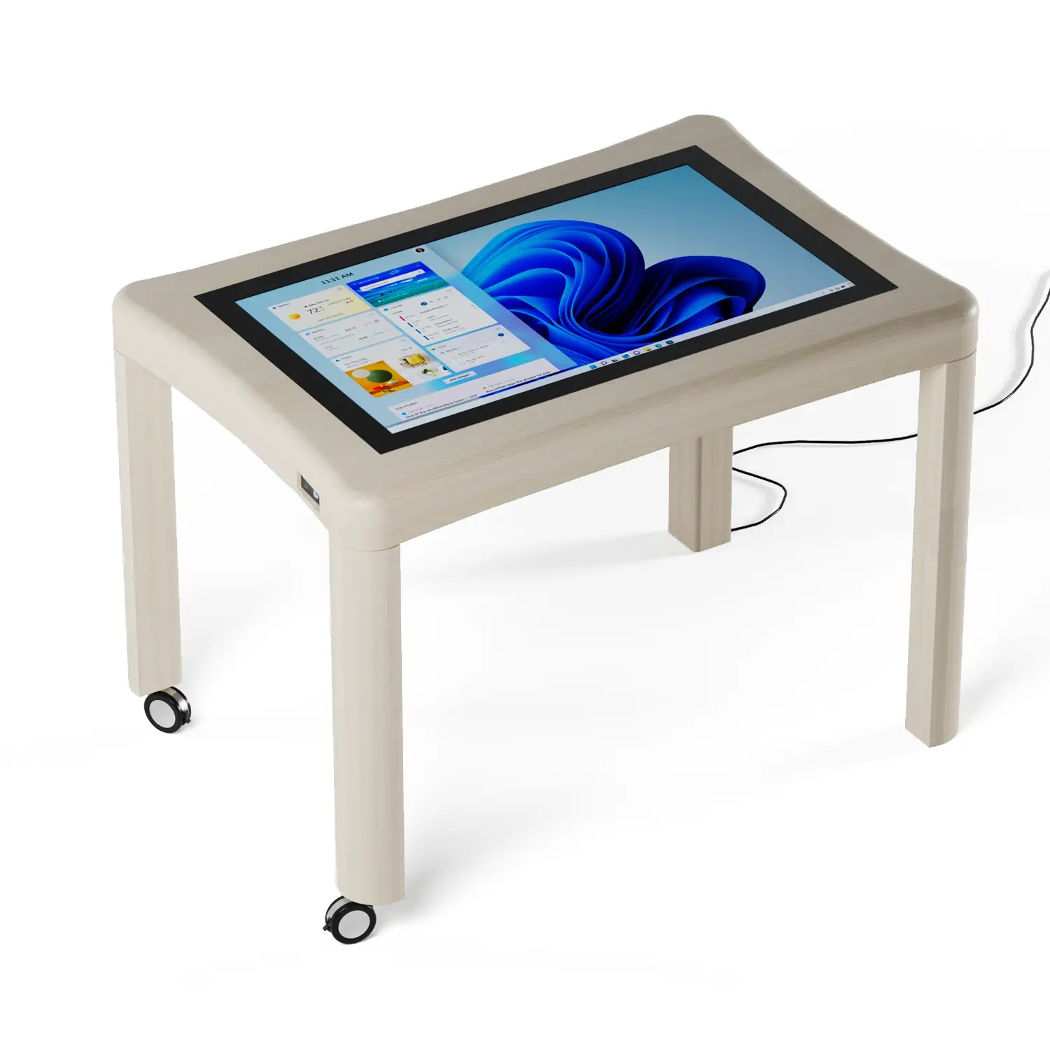 Tavolo Interattivo 43" a 32 Tocchi – Risoluzione 4K UHD per la Scuola Secondaria - Arredo serie Aula 3.0