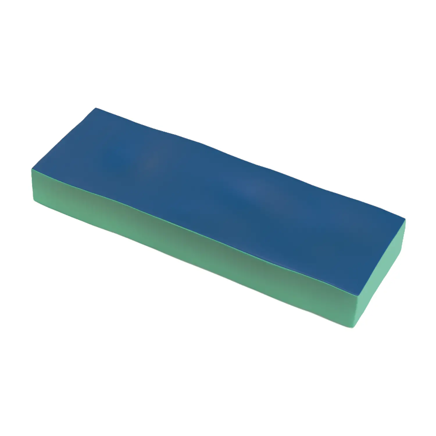 Cuscinone Rettangolare Piccolo cm.120x40x15h Verde-Azzurro - Percorsi motori