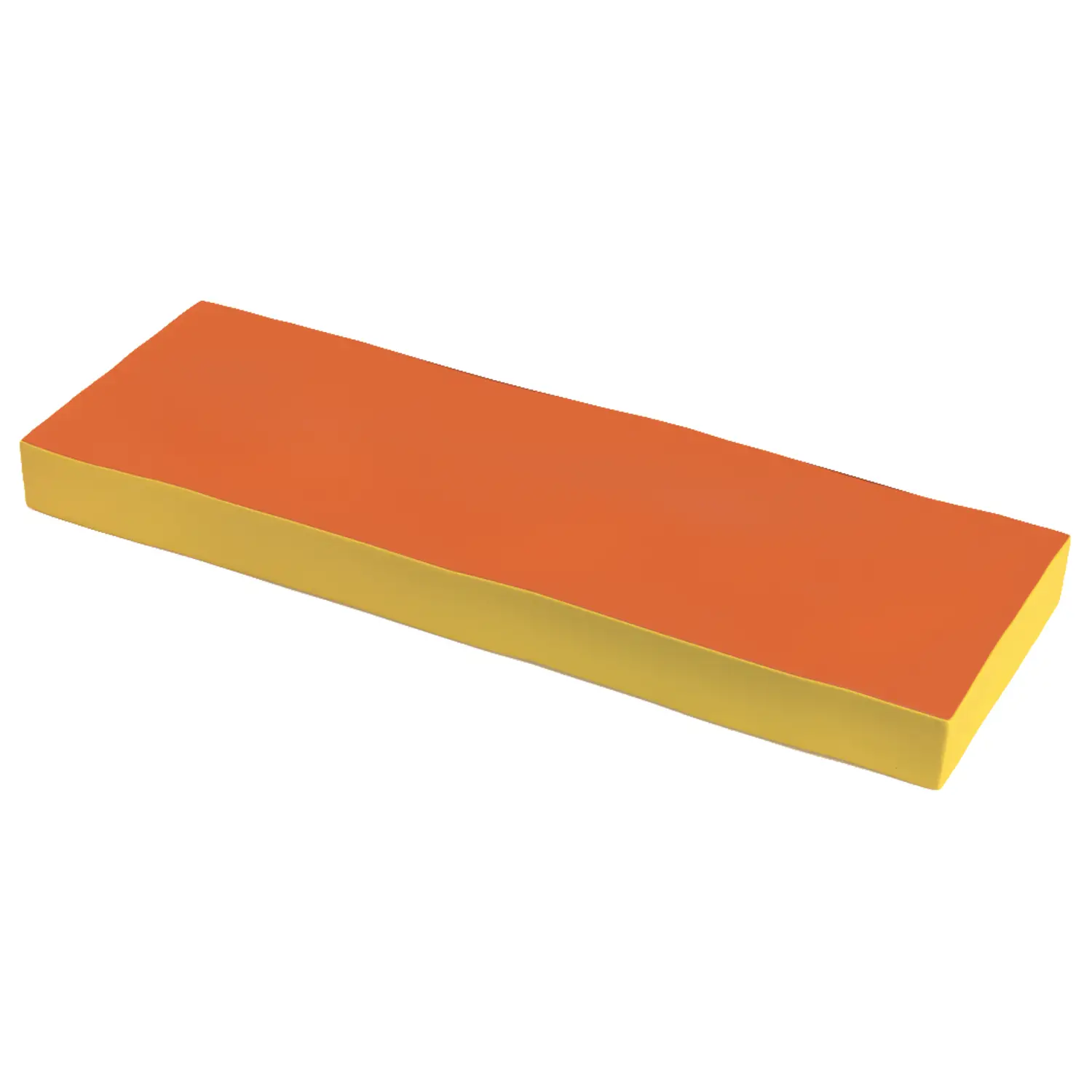 Cuscinone Rettangolare Grande cm.180x60x15h Giallo-Arancio - Percorsi motori