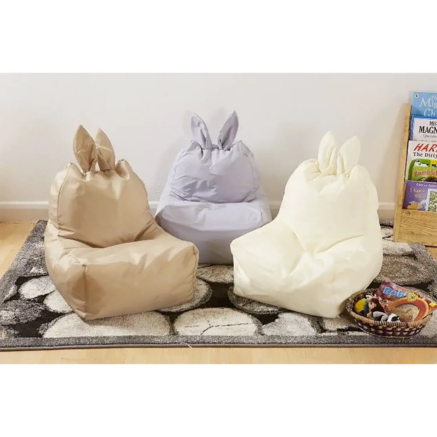 Poltrosacco A Forma Di Coniglio Set 3Pz - Arredi primi passi