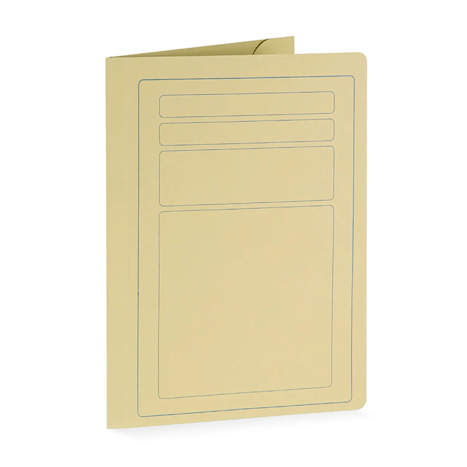 Cartelline 3 Lembi con Stampa 50Pezzi Giallo Gr190 - Cancelleria varia