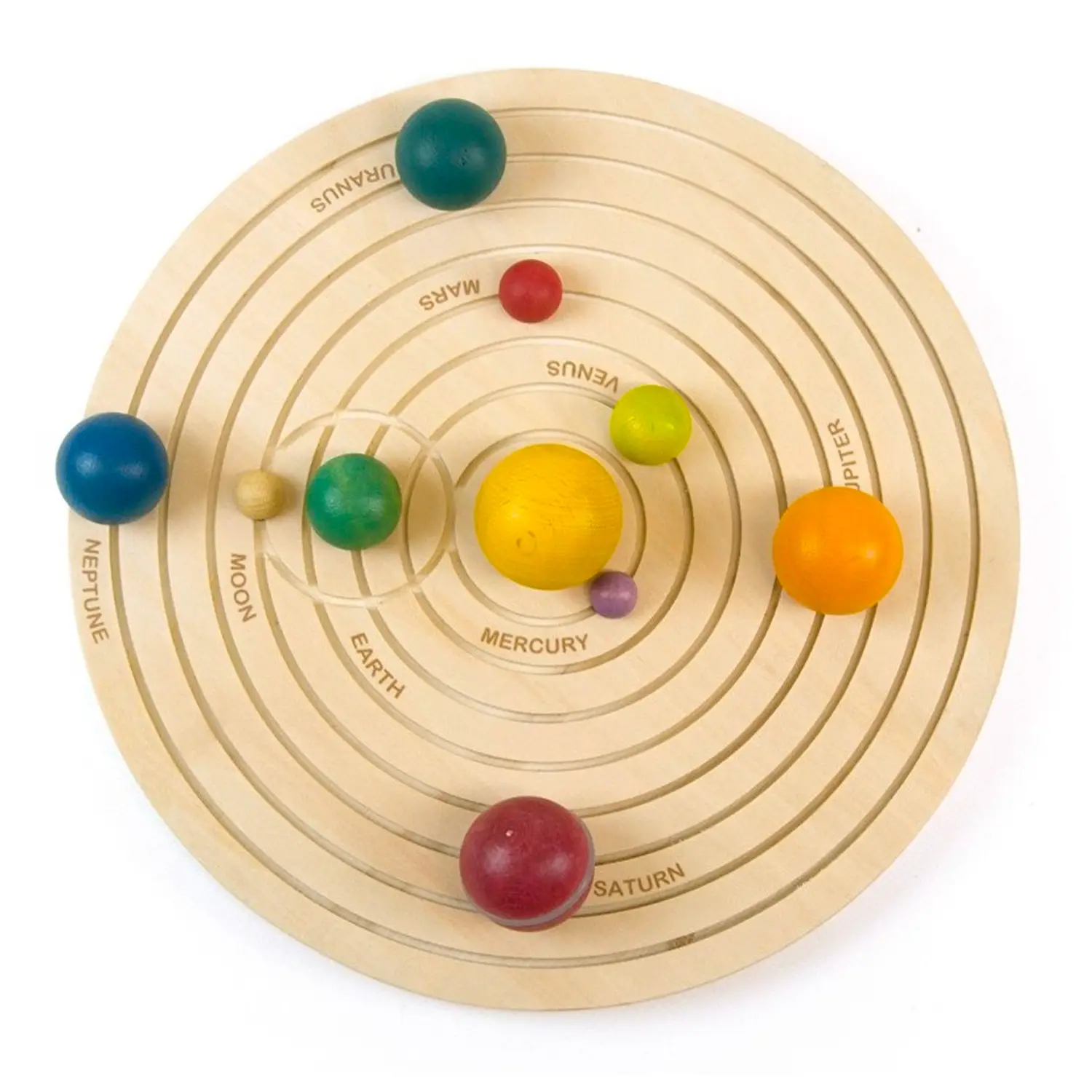 Puzzle Educativo Sistema Solare 3D per Bambini con Pianeti, Schede e Guida Didattica - Incastri e puzzle in legno