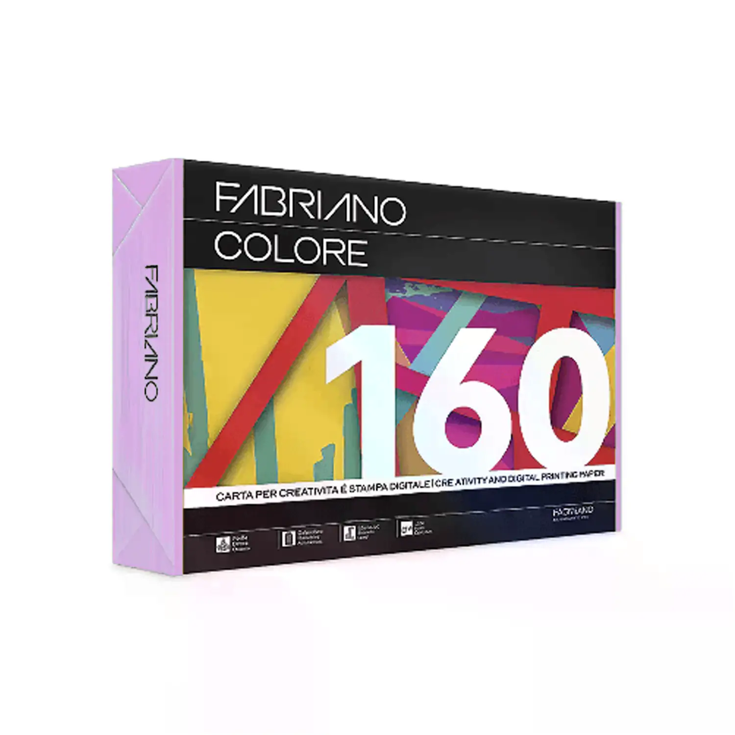 Carta Per Fotocopie Fabriano Colore 160 Gr/mq A4 Lavanda Risma 250 Fogli - Carta e cartoncino