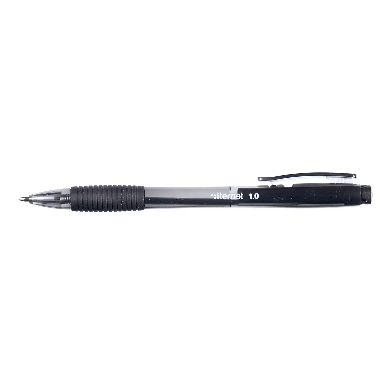 Penna A Sfera Plus A Scatto 1.0 mm Nera – Confezione 12 pz - penne pennarelli ufficio