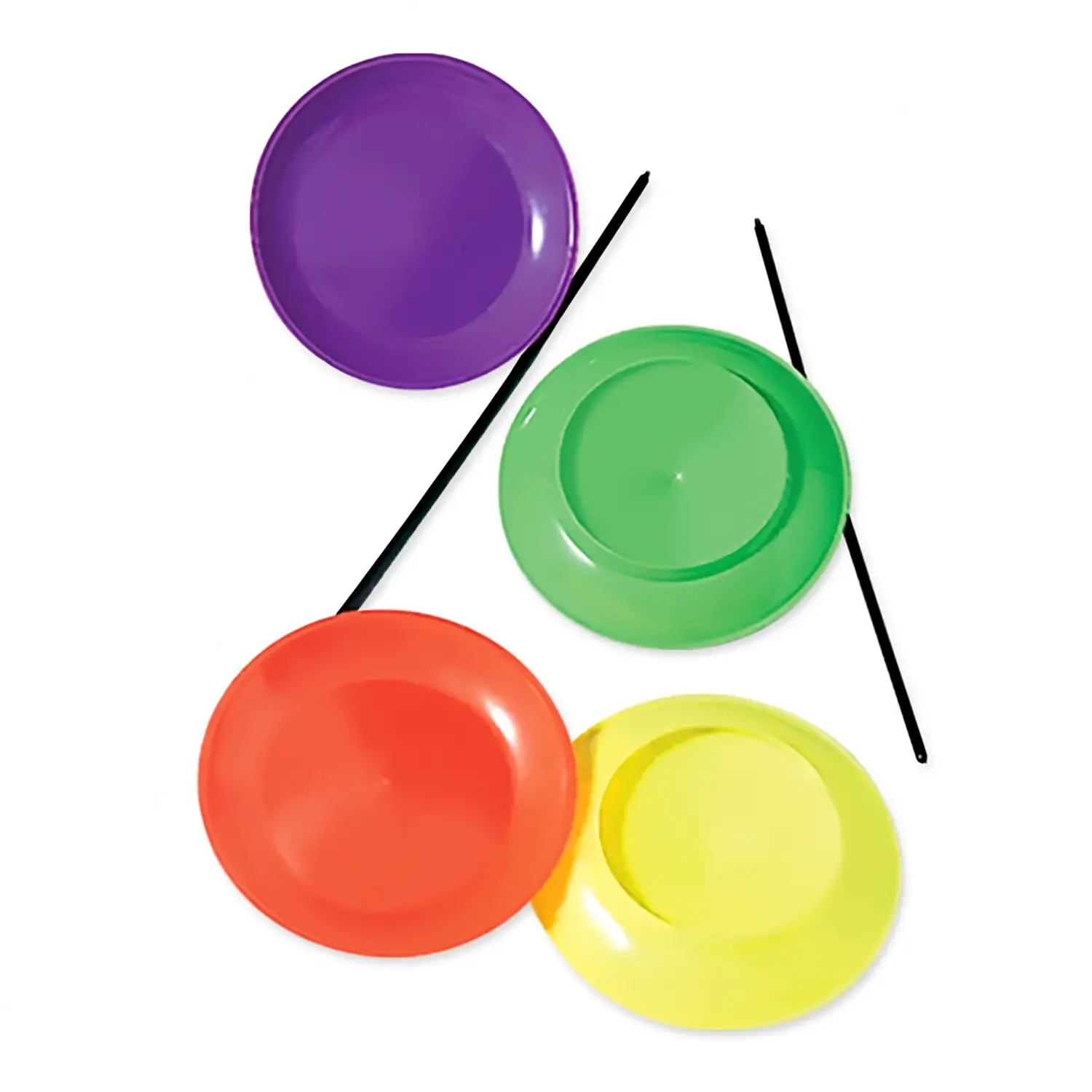 Disco Cinese per Giochi di Destrezza e Coordinamento Motorio, Diametro 24 cm. - Equilibrio e coordinamento
