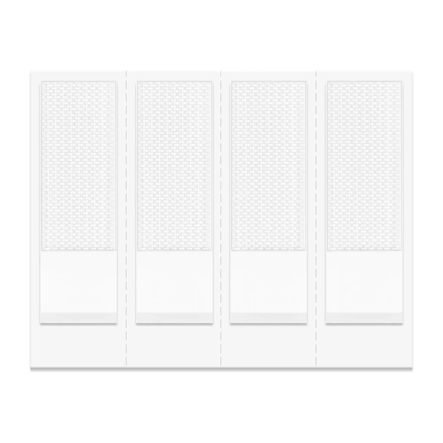 Powerstrips Click Small - Strisce Autoadesive con Sistema di Aggancio e Sgancio 16x2 Pezzi - Nastri adesivi e colle
