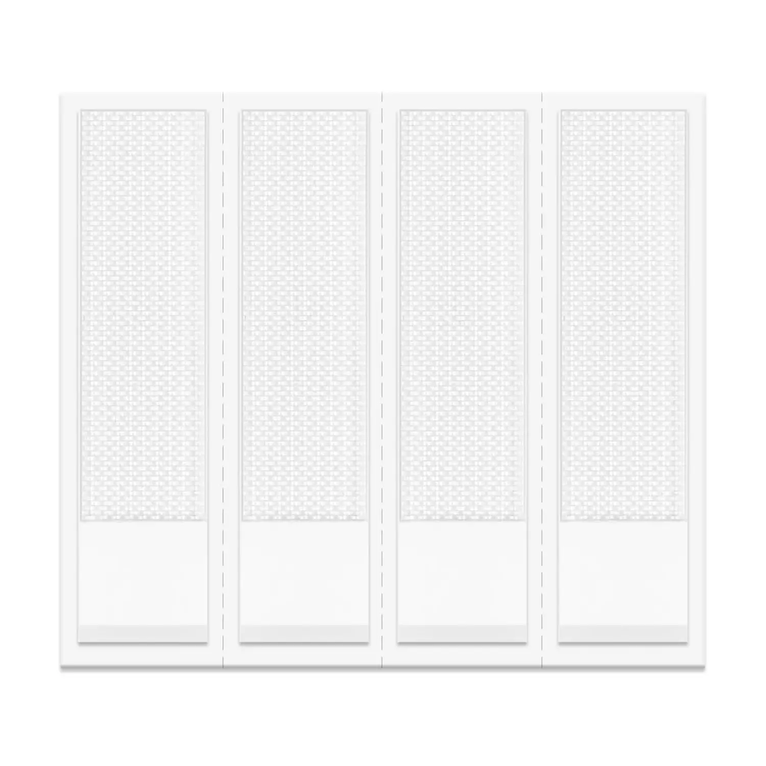 Powerstrips Click Medium - Strisce Autoadesive con Sistema di Aggancio e Sgancio 16x2 Pezzi - Nastri adesivi e colle