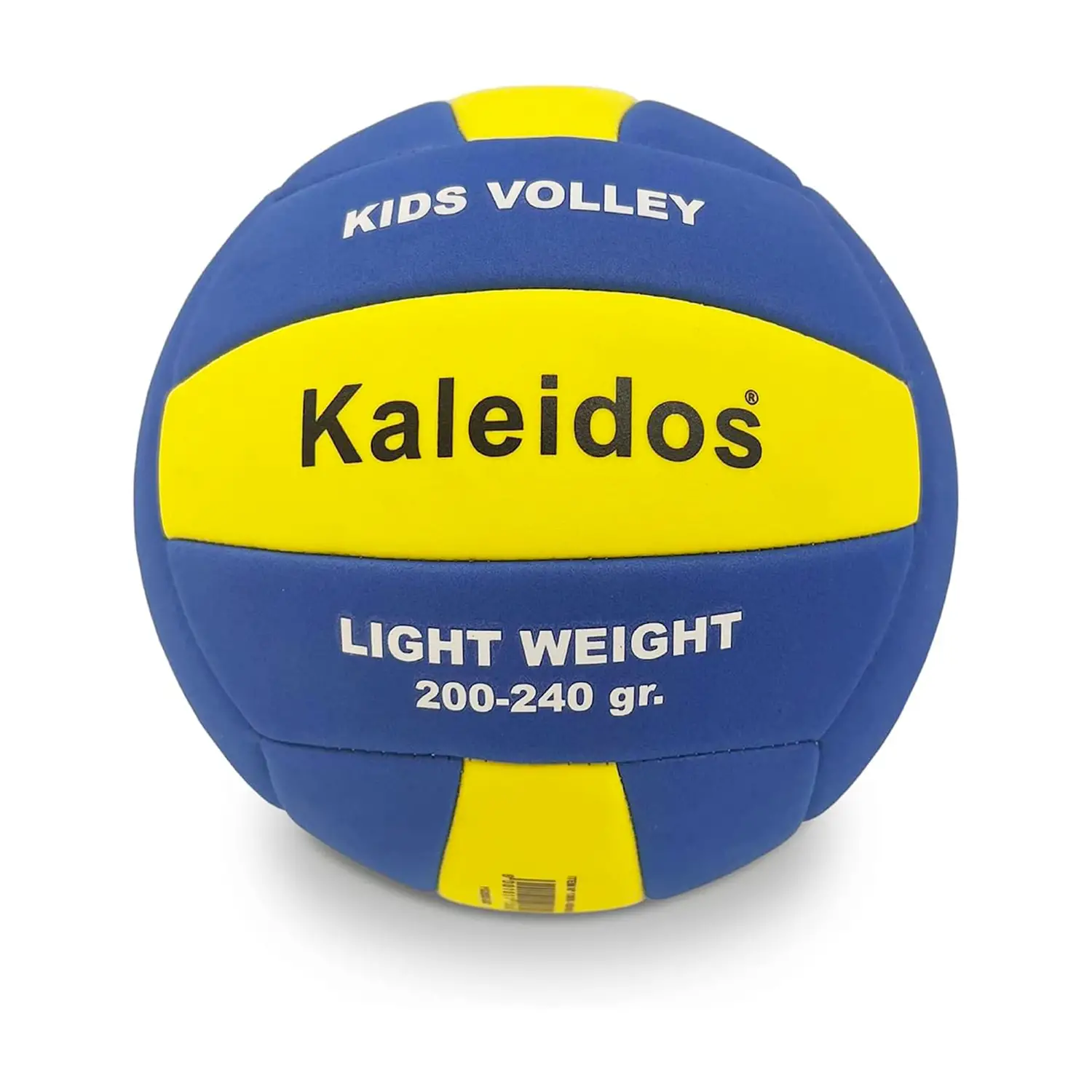 Pallone Pallavolo Volley Kids Misura 5 Blu - Giallo (consegnato sgonfio) - Palle e palloni