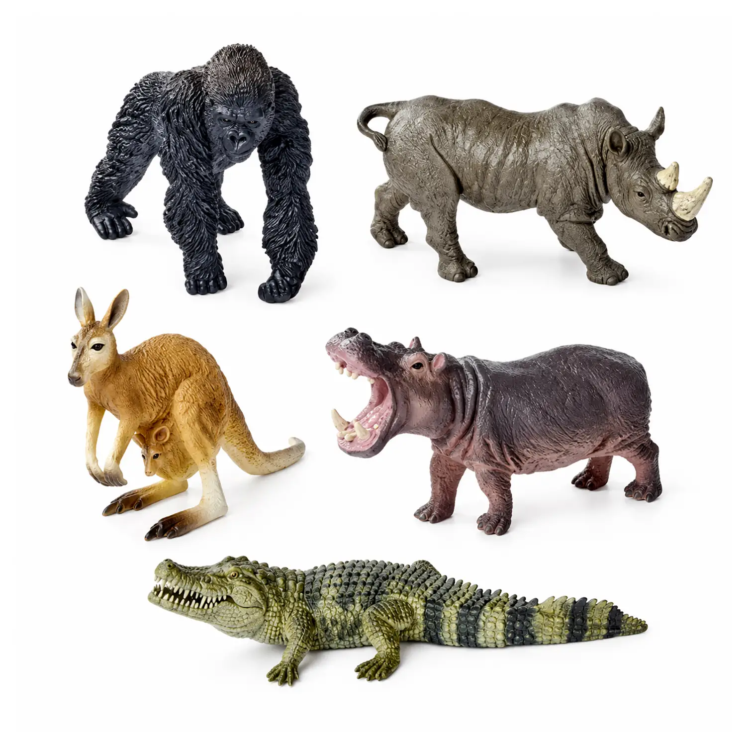 Animali Selvaggi Serie 2 Set 10 Pezzi - Animali