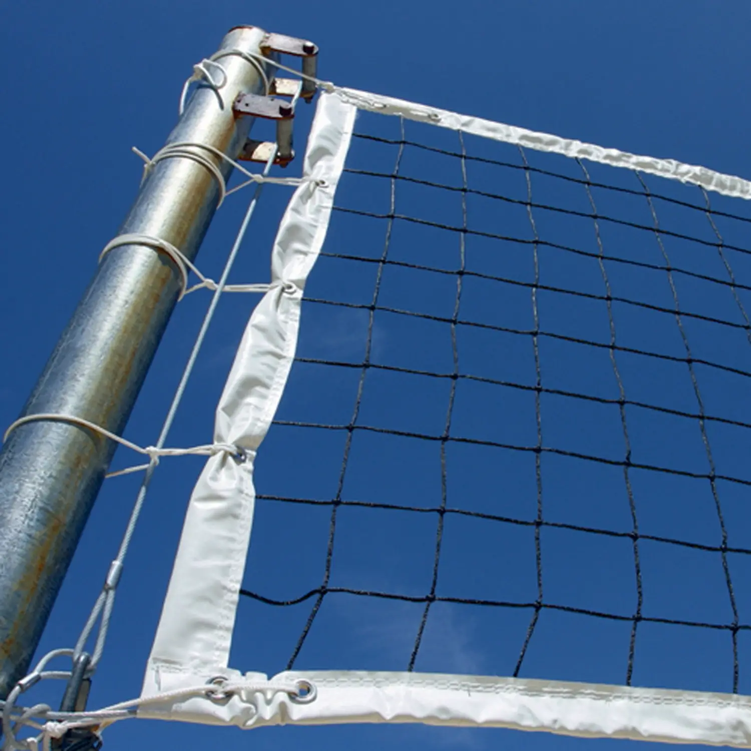 Rete Pallavolo Professionale Tournament in Polietilene Anti-UV, Cavo in Acciaio e Tenditori - Attrezzature sportive