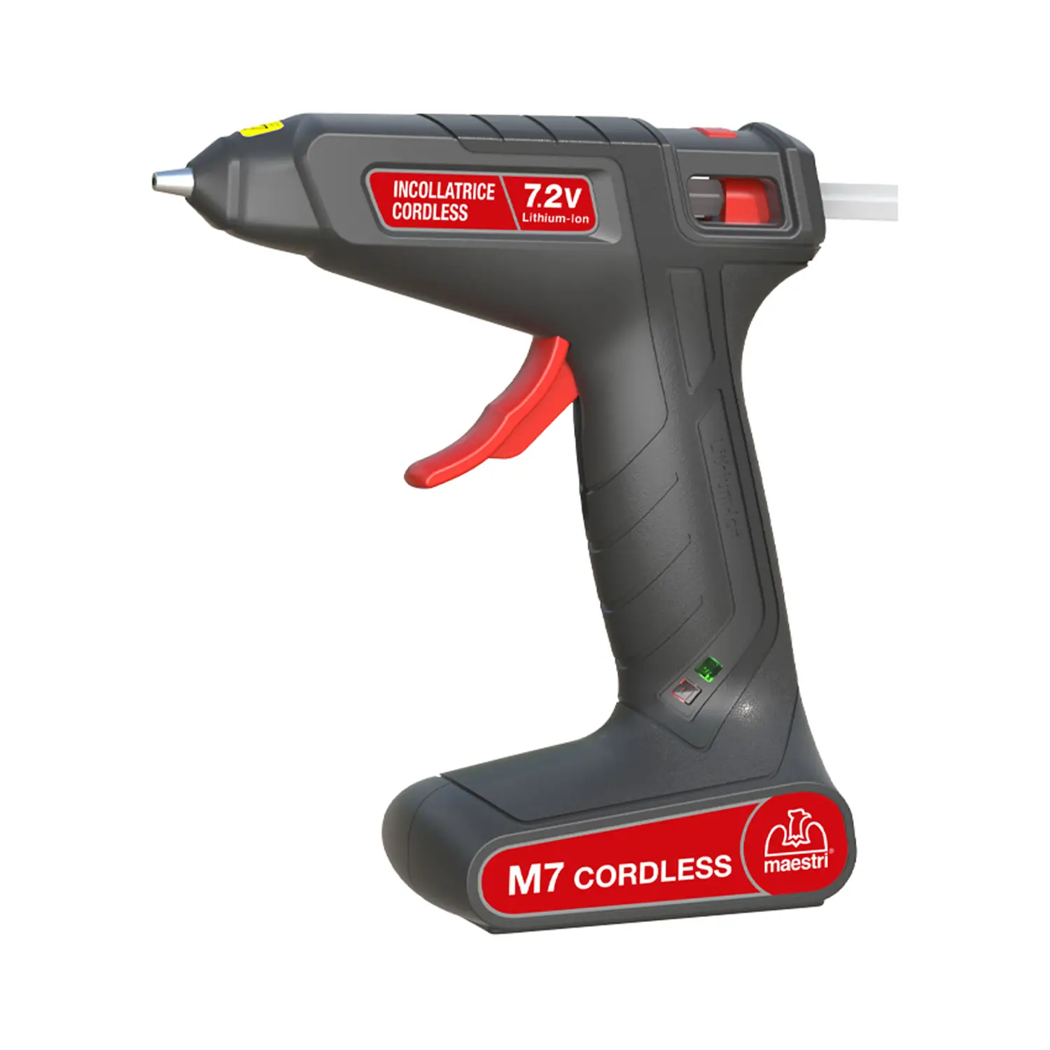 Pistola Termocollante Cordless per Stick Colla a Caldo ø 7-8 mm - Nastri adesivi e colle