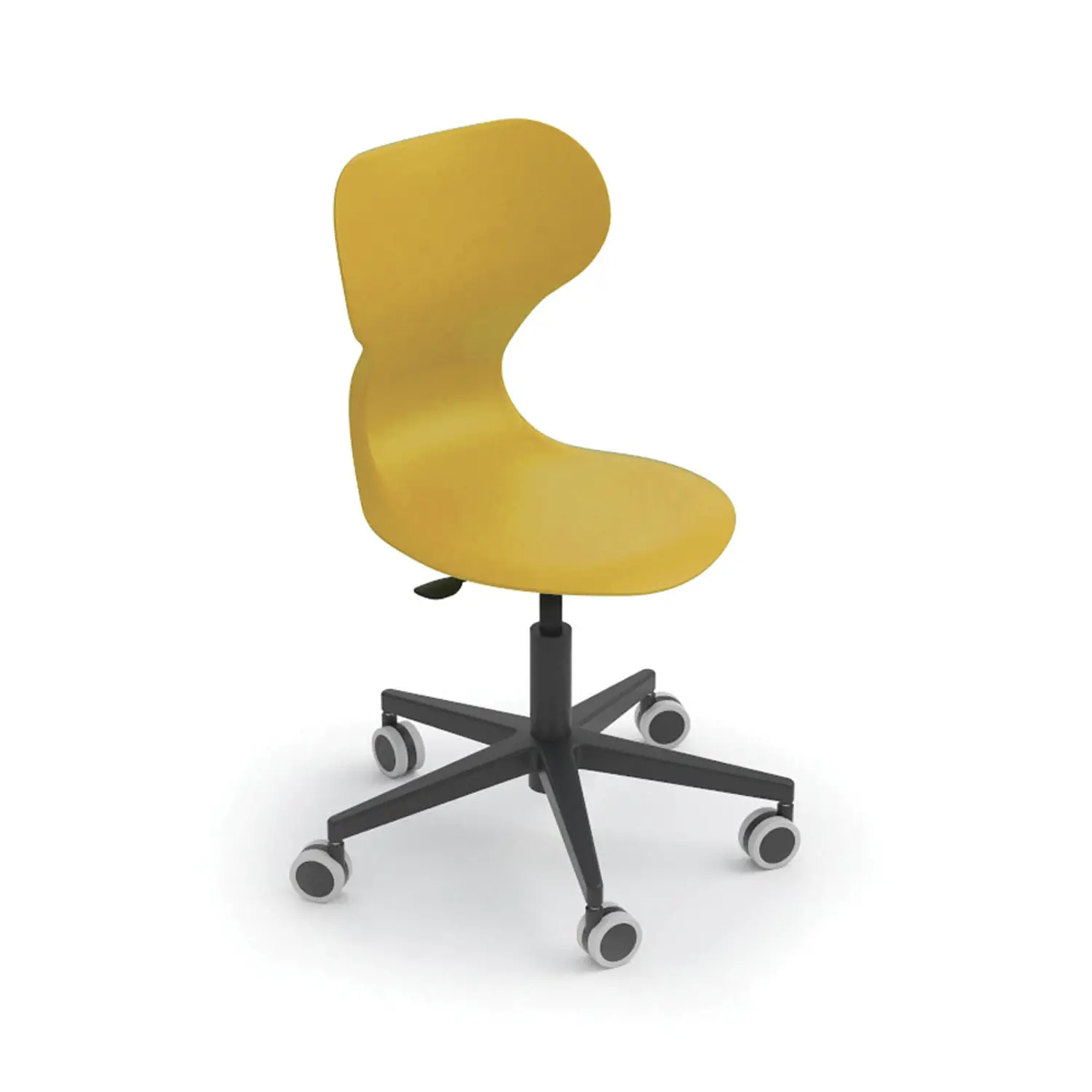 Sedia Mia Lift Regolabile Mis. 4-5-6 - Giallo Per Ambienti Scolastici Innovativi - Arredo scuola dell'obbligo