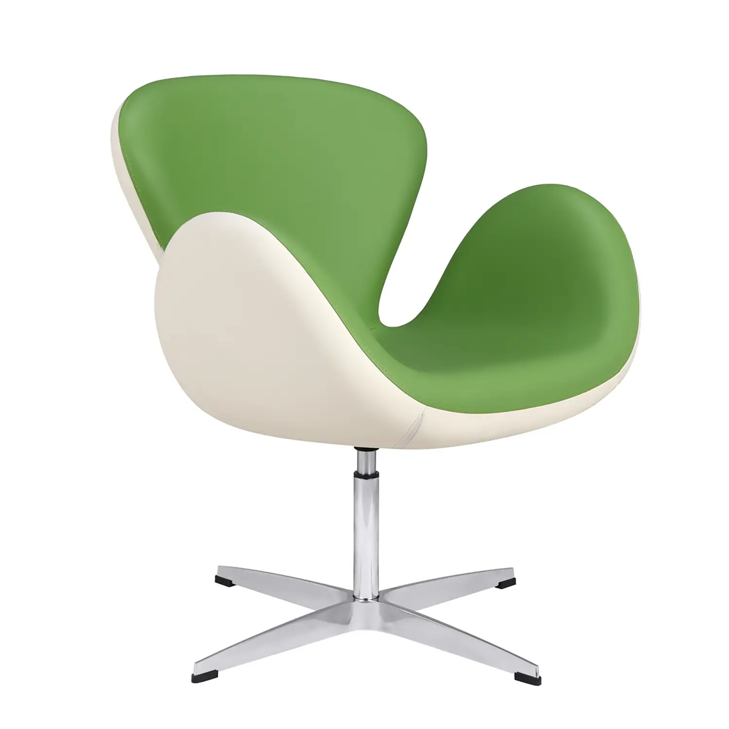 POLTRONA GIREVOLE SIMONE - BIANCO VERDE - Arredo scuola dell'obbligo