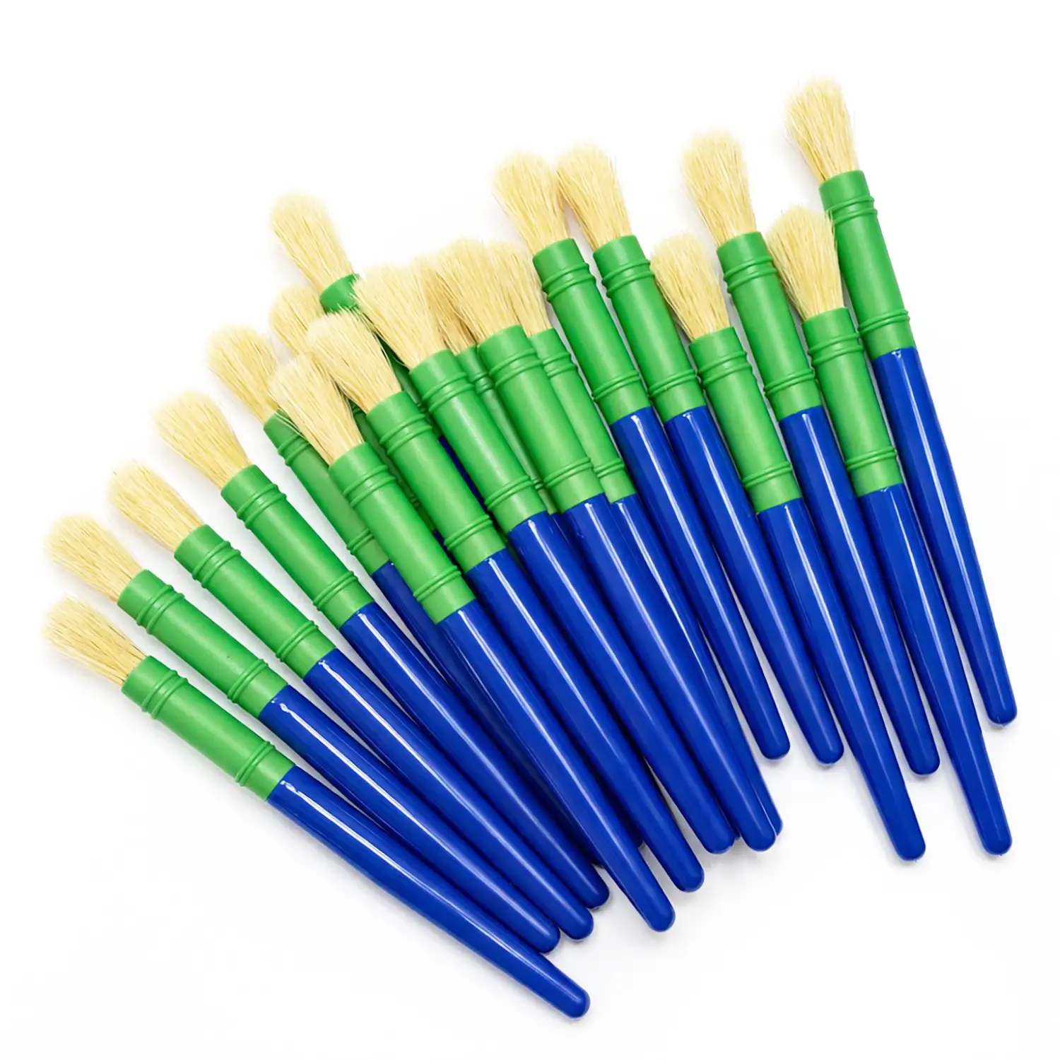 Barattolo 20 Maxi Pennelli Pluriuso Large – Set Completo per Pittura e Attività Creative - Pennelli e accessori