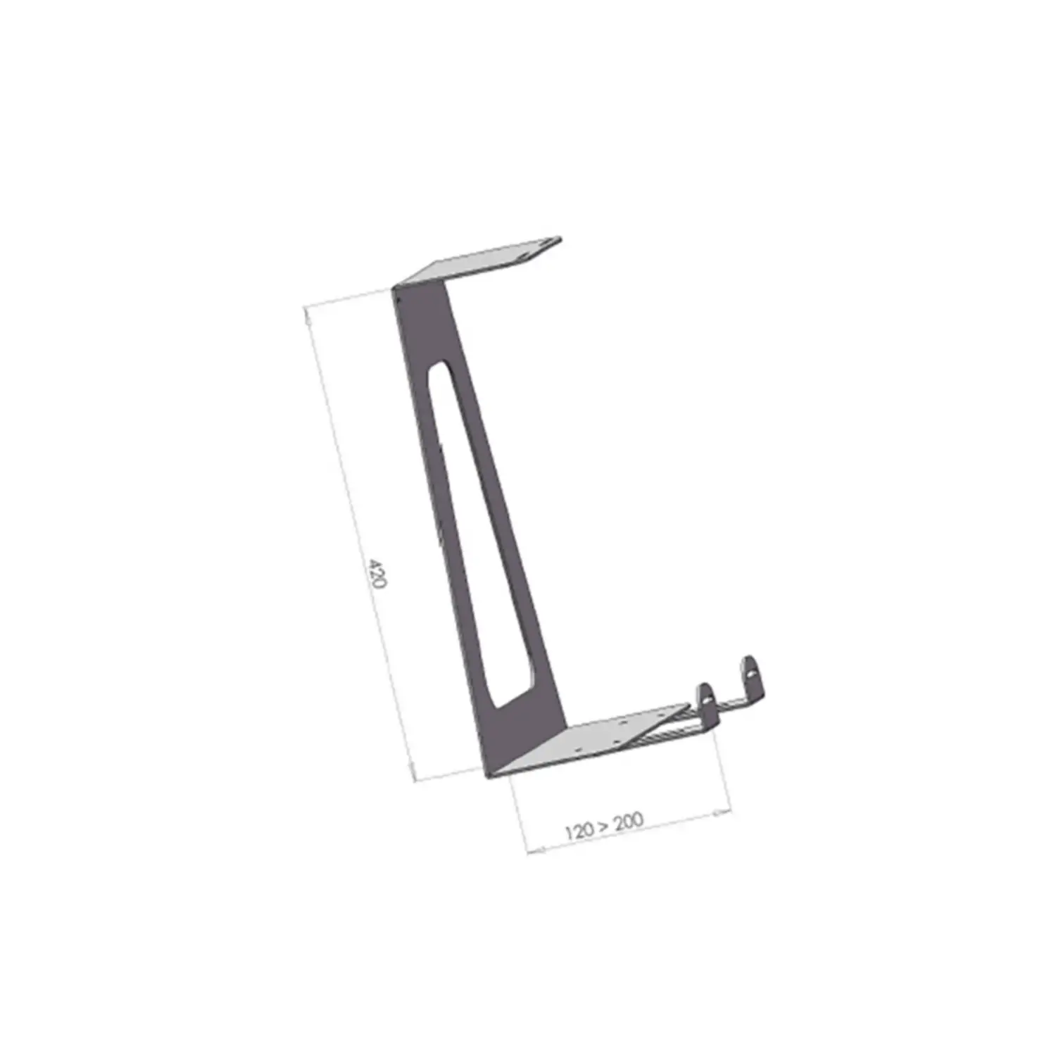 Mensola Porta Pc Per Cattedra Multimediale Per Ambienti Scolastici Innovativi - Arredo scuola dell'obbligo