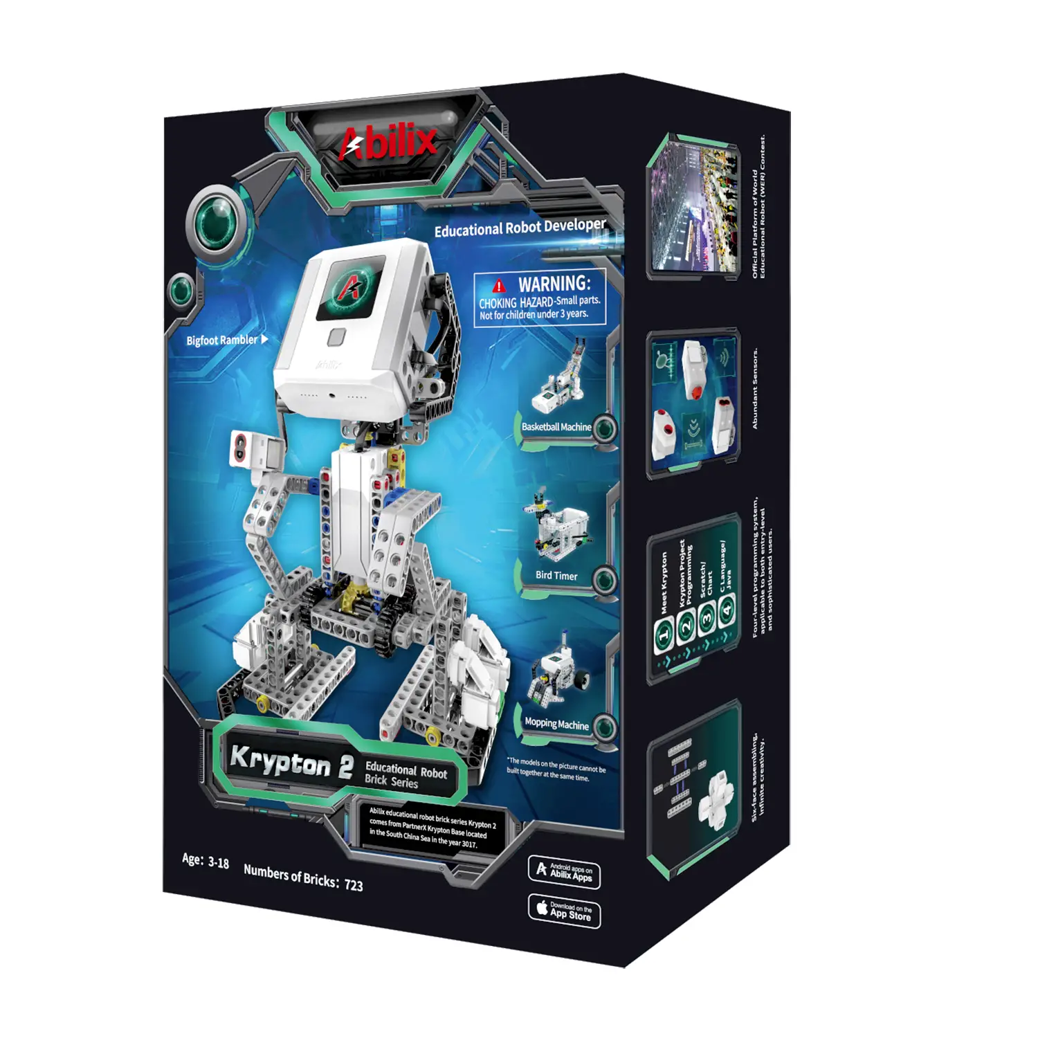 Abilix Robotica Educativa Brick Robot Krypton 2 - giochi scientifici