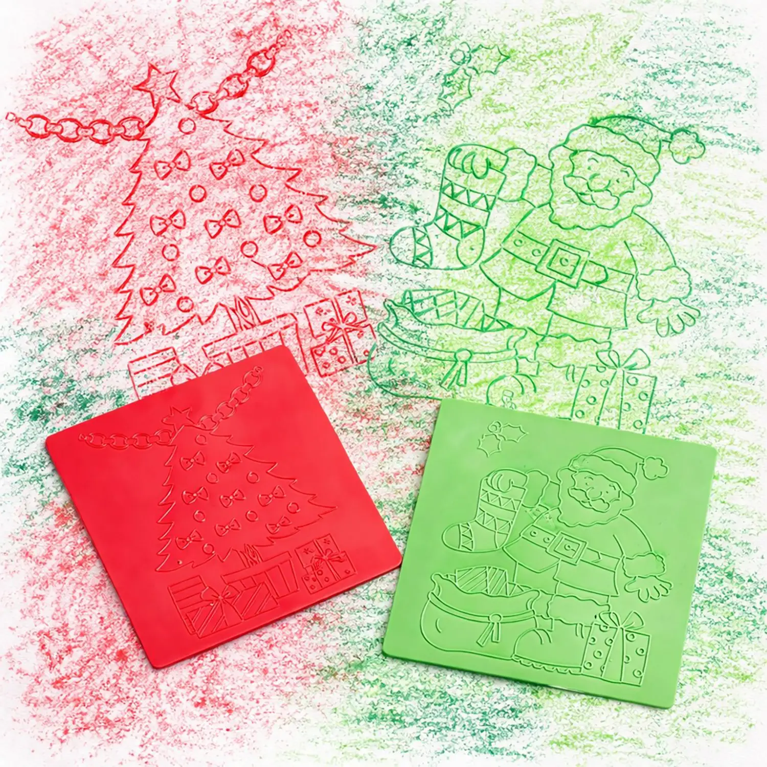 Frottage Natale – Piastre per Sfregamento e Goffratura Giodikrea - Embossing e fustelle