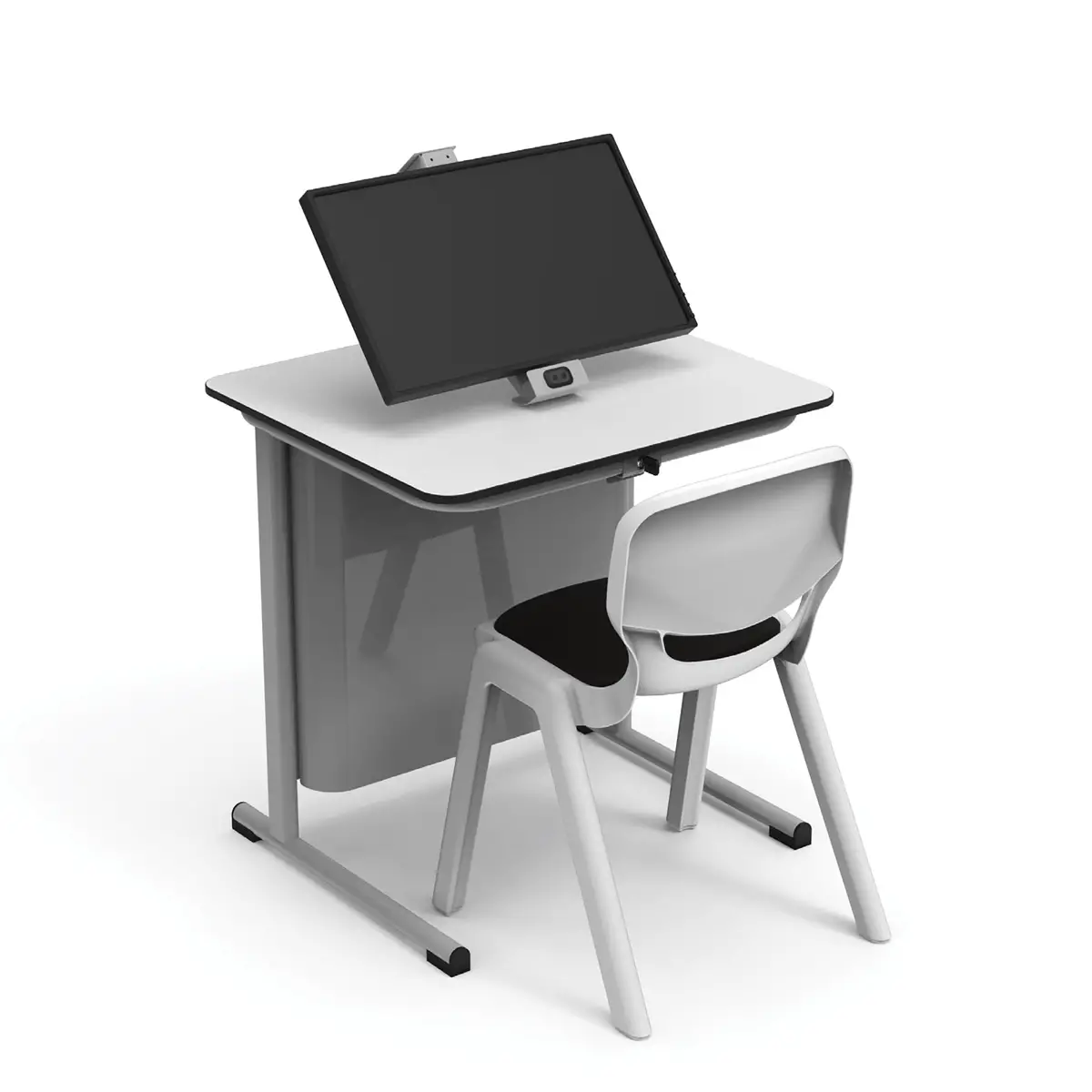 Dok Station Con Pc All-in-one Per Ambienti Scolastici Innovativi - Arredo serie Aula 3.0