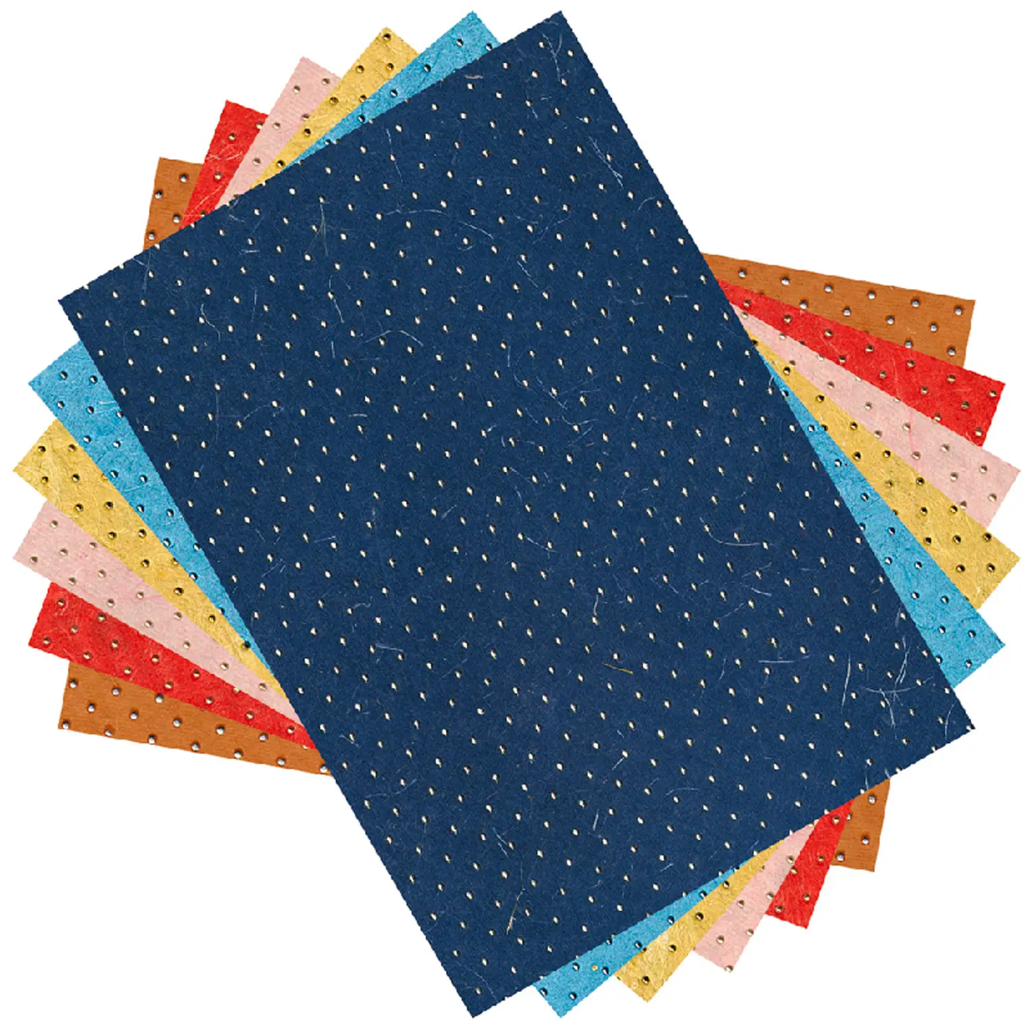 Carta Seta con Rilievi Stelle – 23 x 33 cm – Confezione 10 Fogli - Carta e cartoncino
