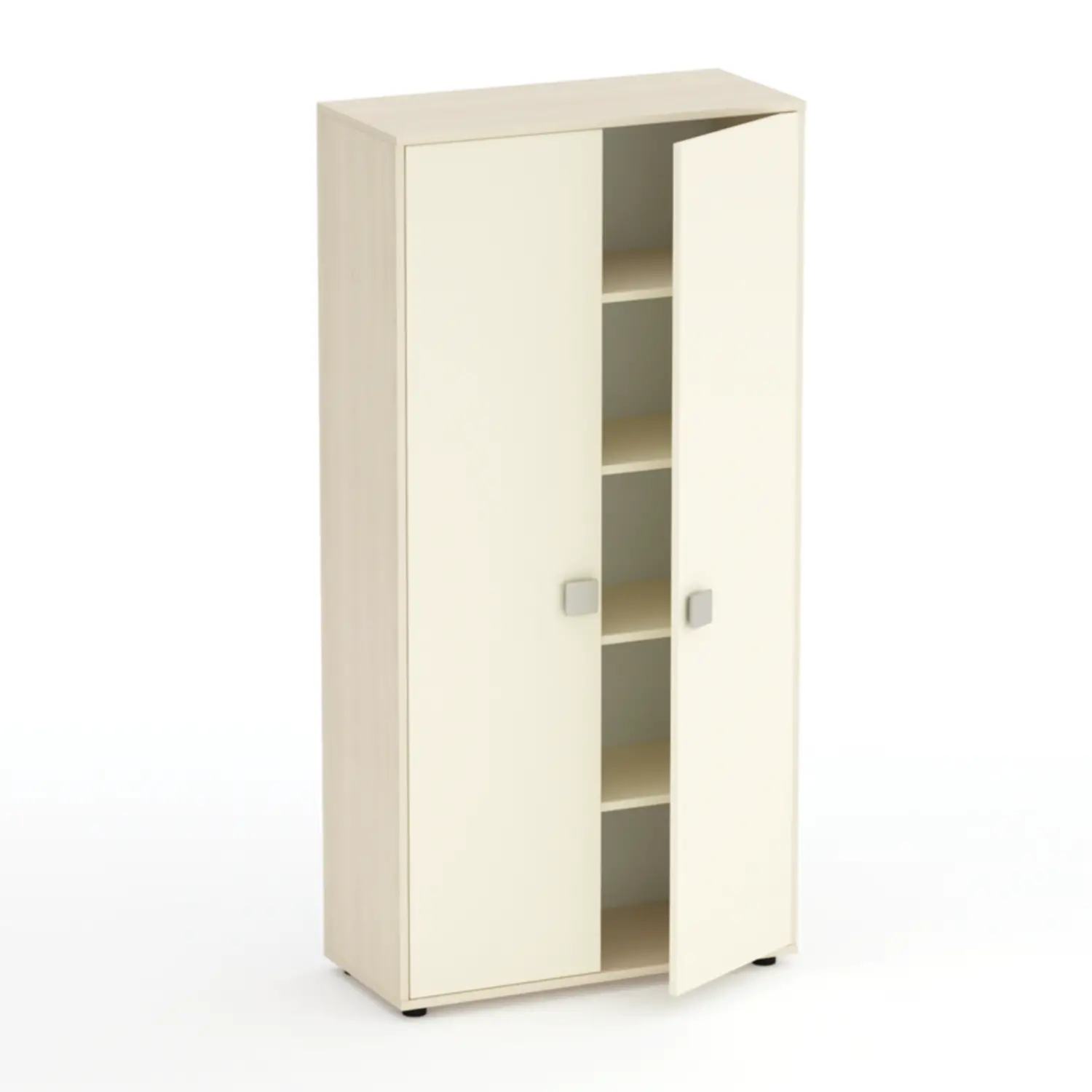 Mobile Scuola Infanzia Kubò Betulla 2 Ante H 180 cm. Magnolia - Conforme CAM - Arredo Nido e Infanzia