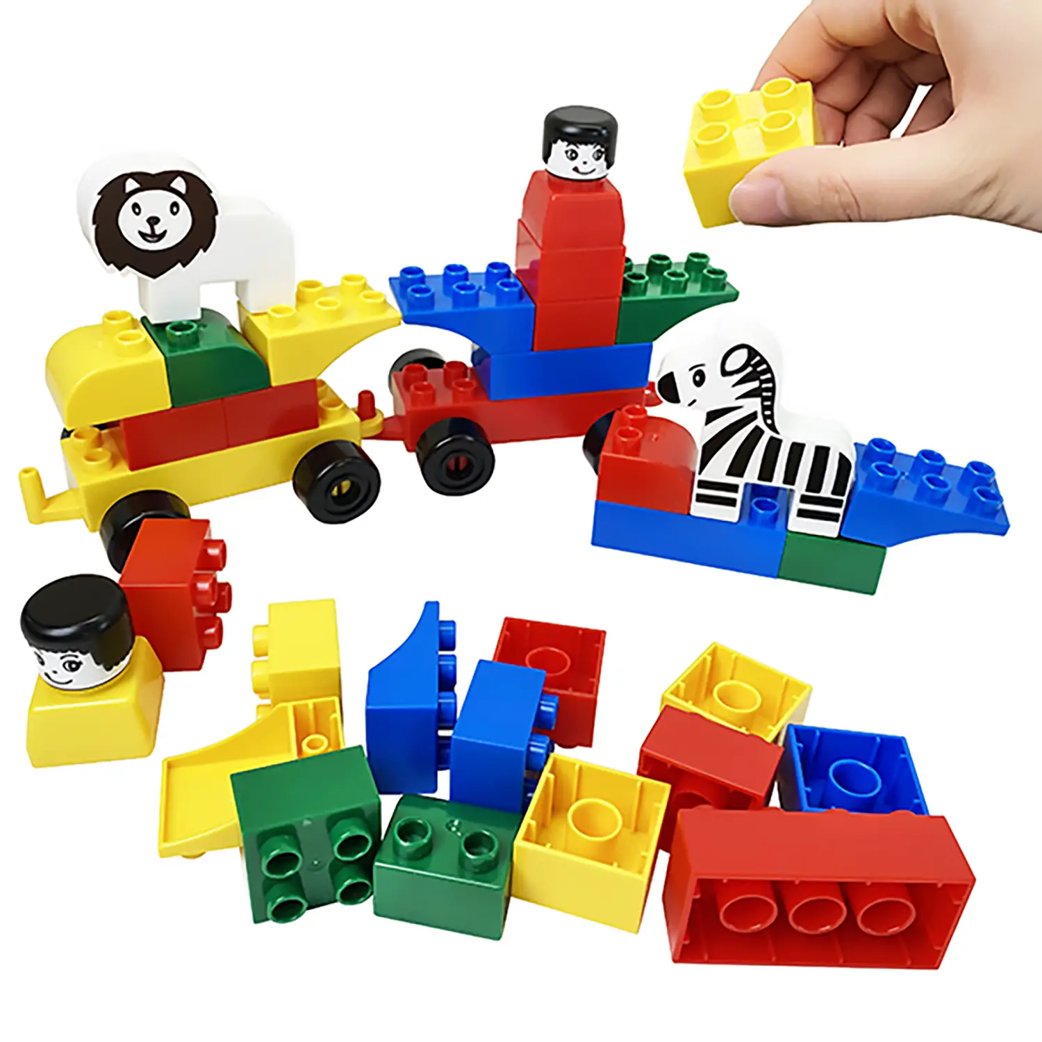 Costruzioni Big Universal Block 110 Elementi - Costruzioni in plastica