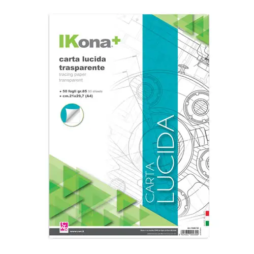 Blocco Carta Lucida A4 – 85 gr, 50 Fogli - Carta e cartoncino