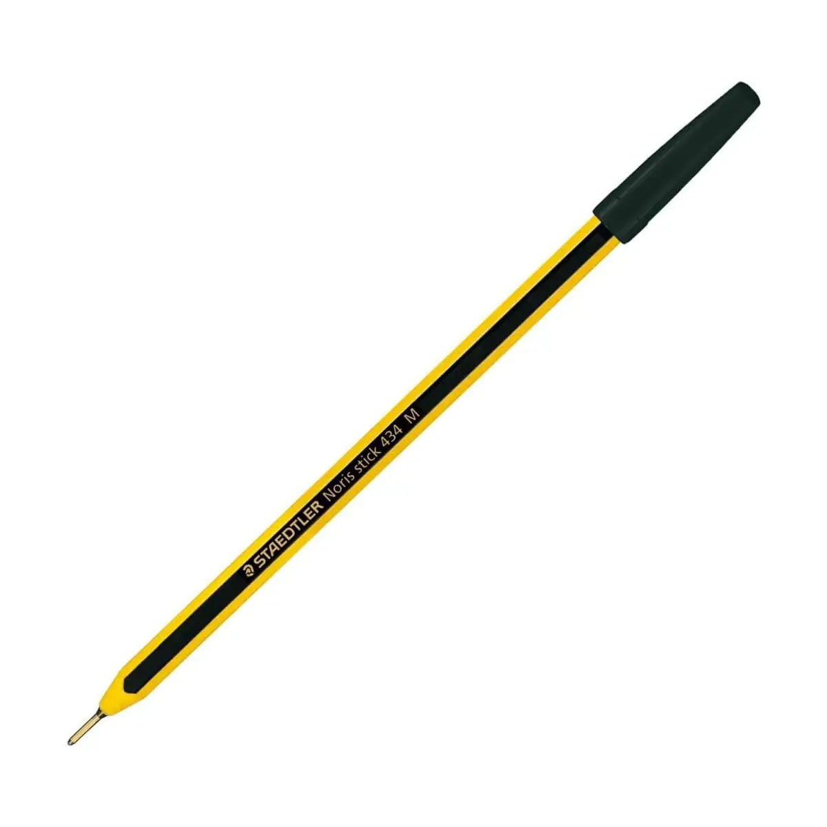 Penna a Sfera Noris Stick 434 Staedtler Nero - penne pennarelli ufficio