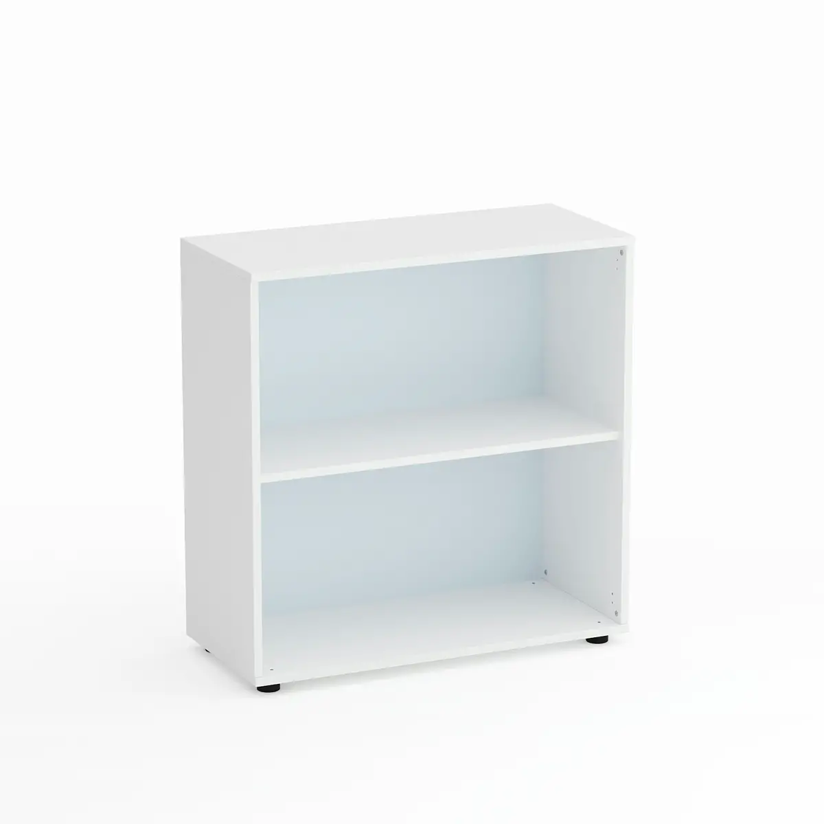 Mobile Scuola Kubò Bianco a Giorno H 90 cm – Ripiani Bianchi | Conforme CAM - Arredo scuola dell'obbligo