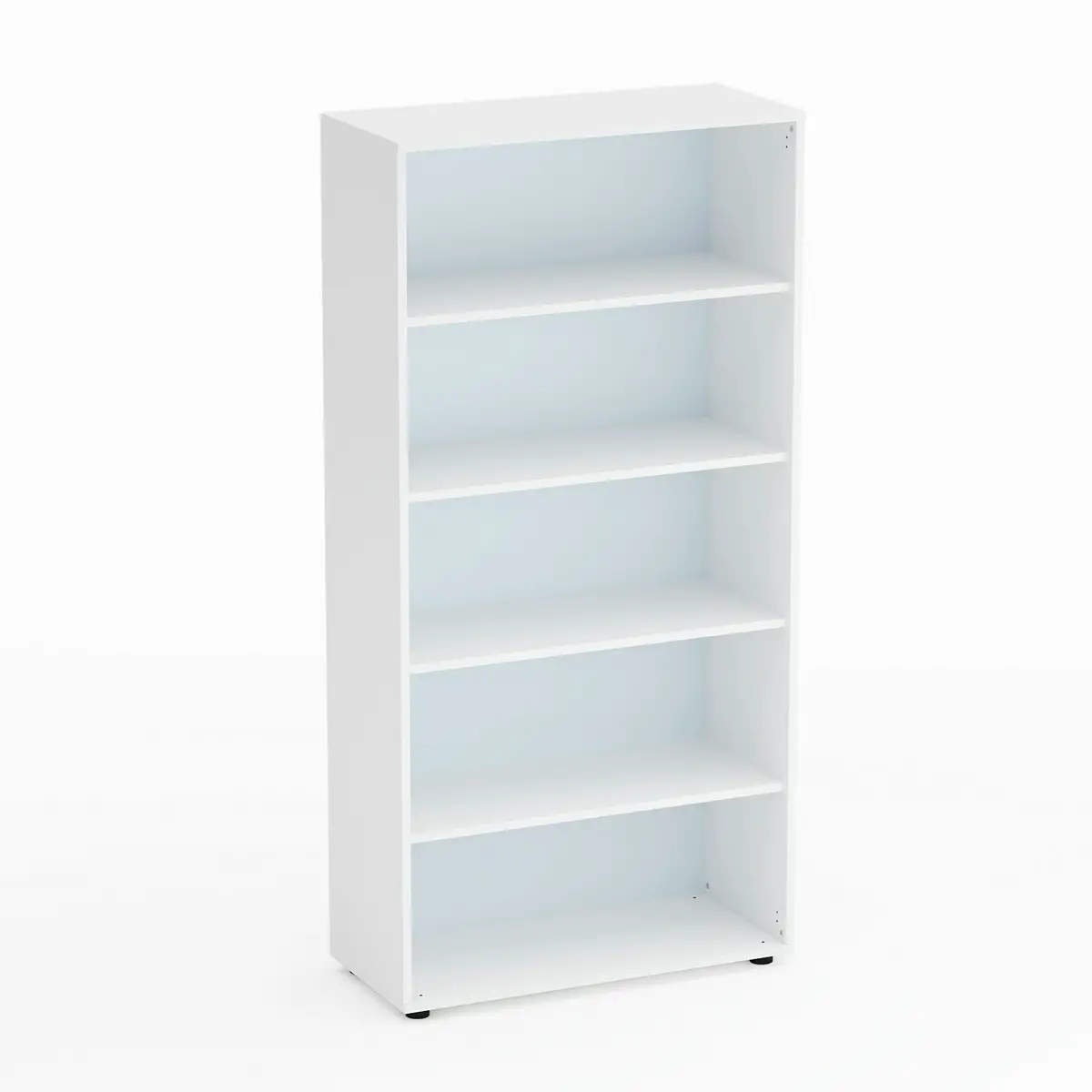 Mobile Scuola Kubò Bianco a Giorno H 180 cm – Ripiani Bianchi | Conforme CAM - Arredo scuola dell'obbligo