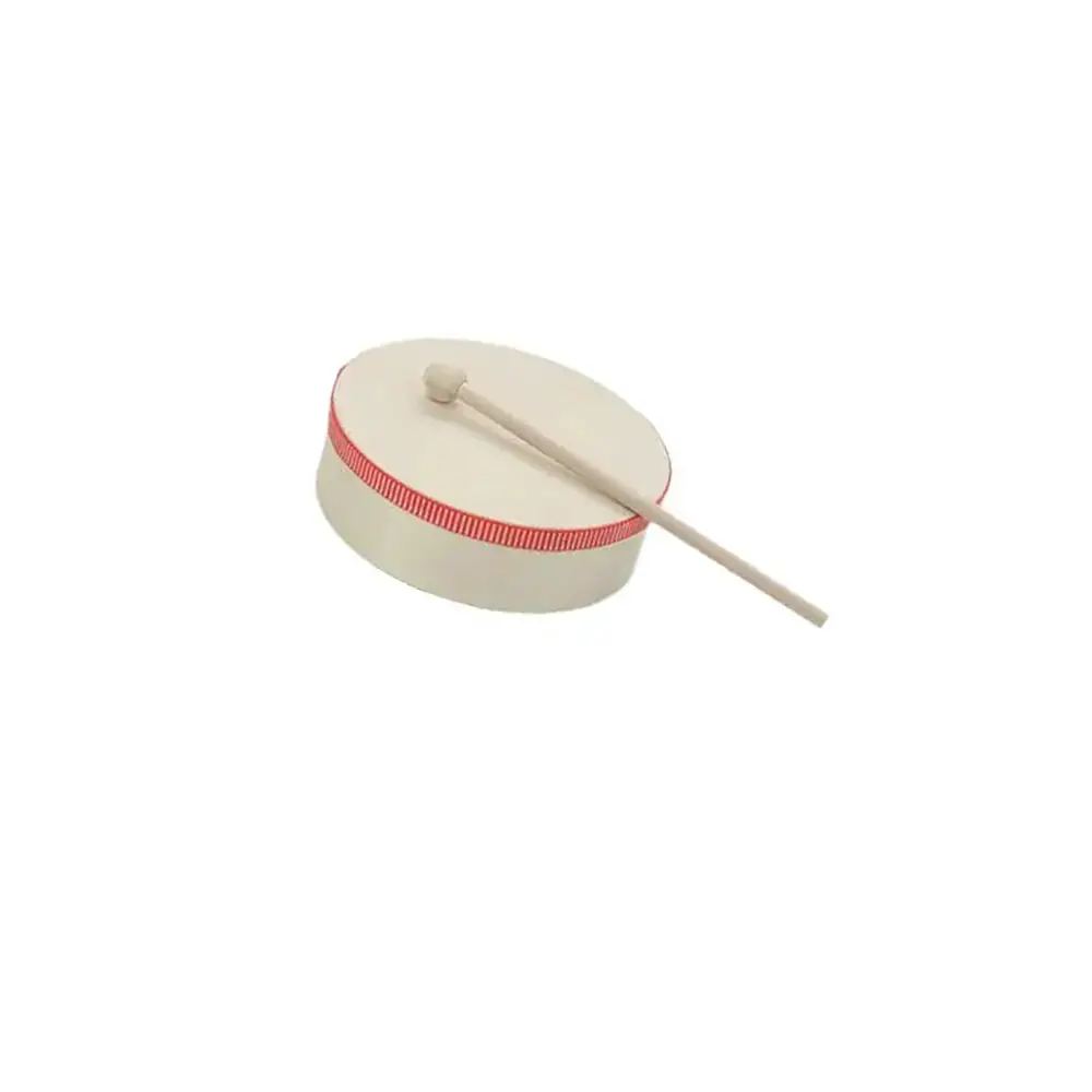 Tamburello con Battente Per Ritmica Effetto Pelle cm. 15 - Educazione musicale