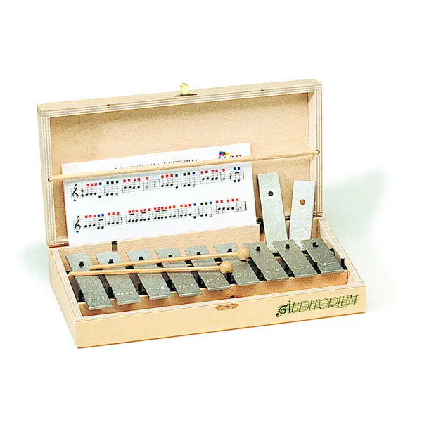 Metallofono 9 Note in Bauletto - Educazione musicale