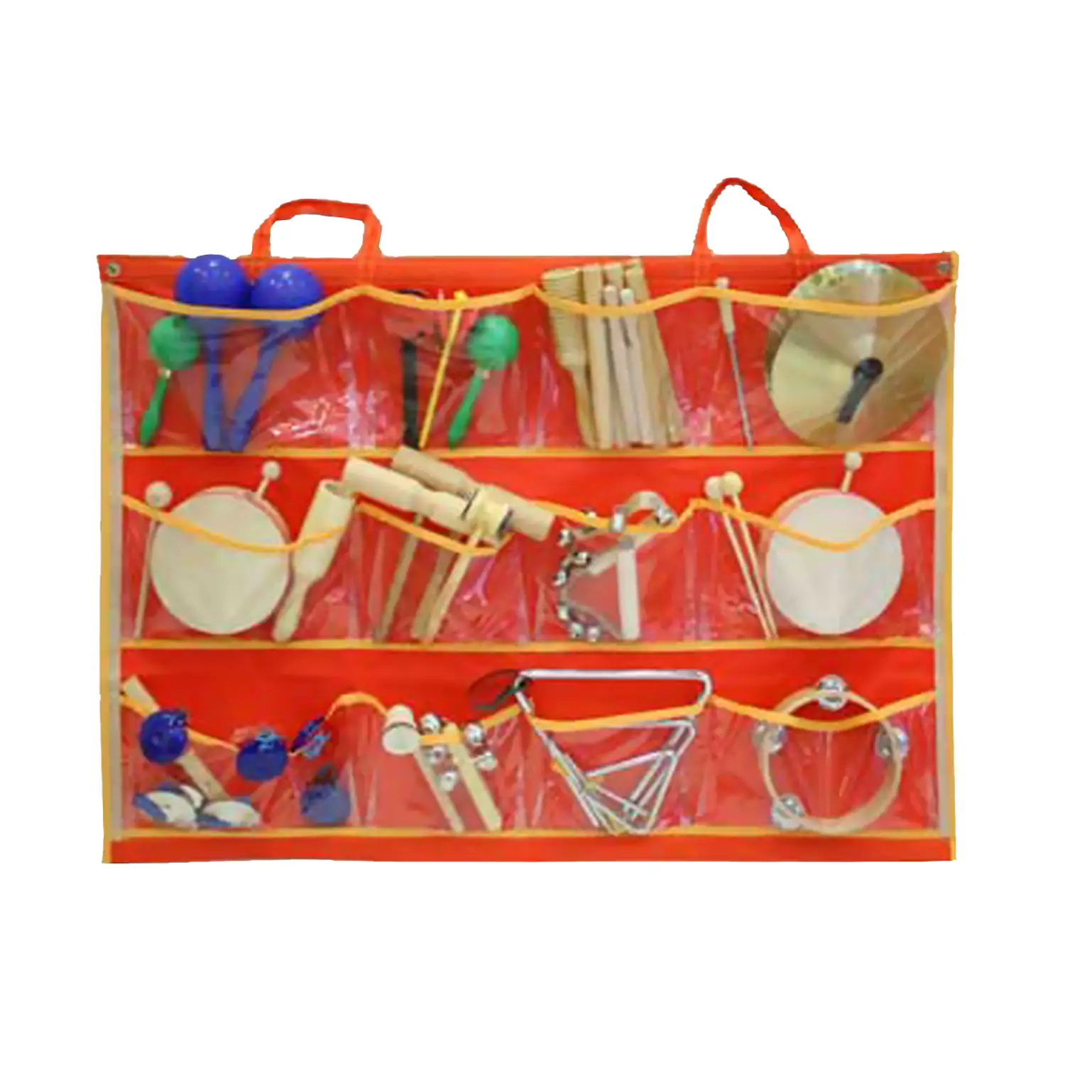 Borsa Ritmica con 37 Strumenti – Set Completo di Percussioni - Educazione musicale