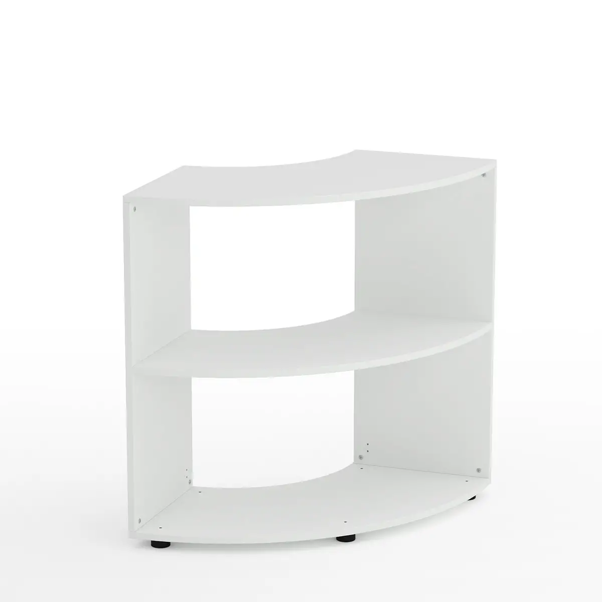 Mobile Scuola Kubò Bianco Angolare H 90 cm. Ripiani Bianco - Conforme CAM - Arredo scuola dell'obbligo