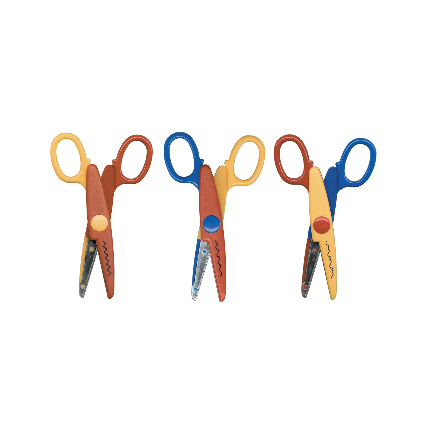 Forbici New Decò Set 6 – Giodikrea per Bambini e Creatività Fai-da-Te - Forbici & taglierine