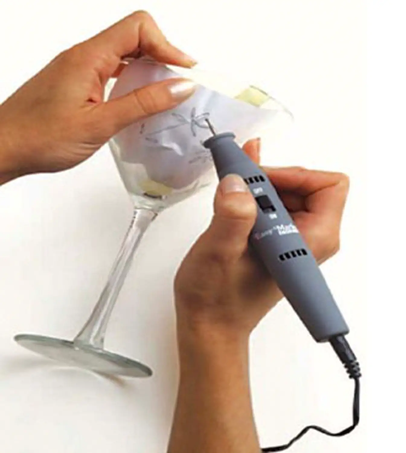 Mini Incisore Elettrico – Penna per Incisione e Decorazione su Vetro, Metallo e Plastica - Pirografia Incisione Sbalzo